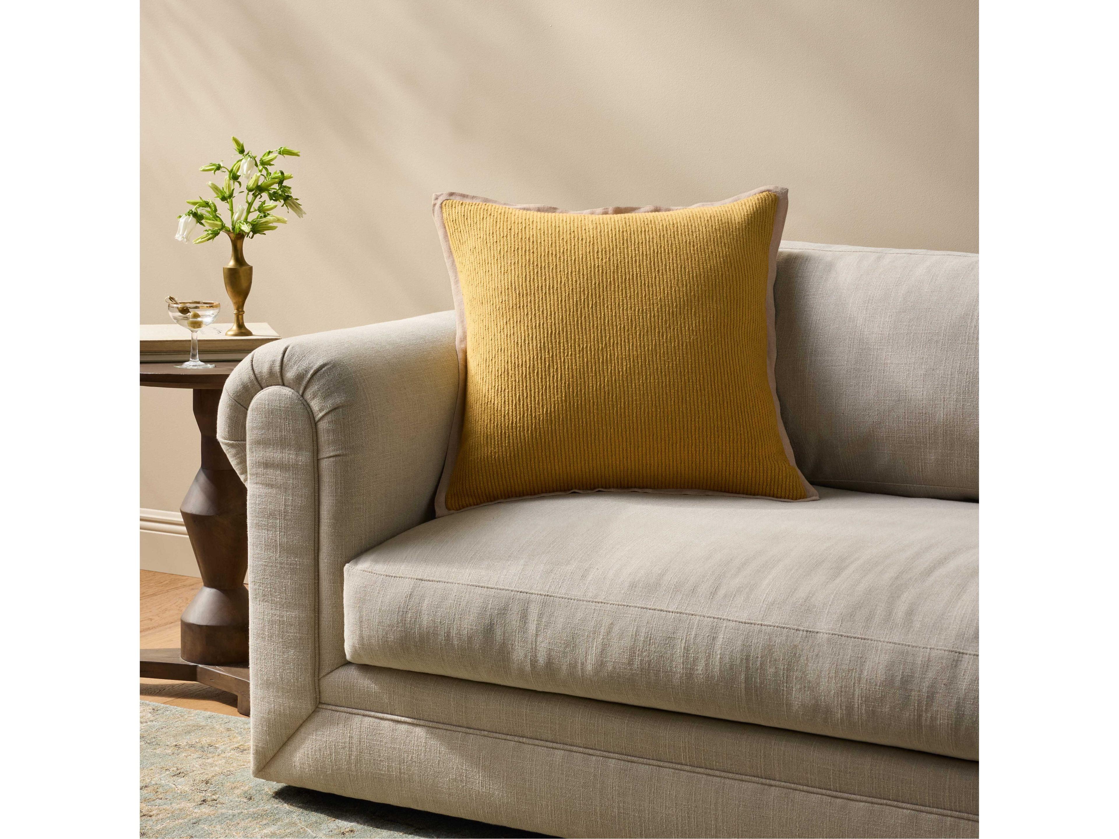 Loloi Rugs Yellow Pillow