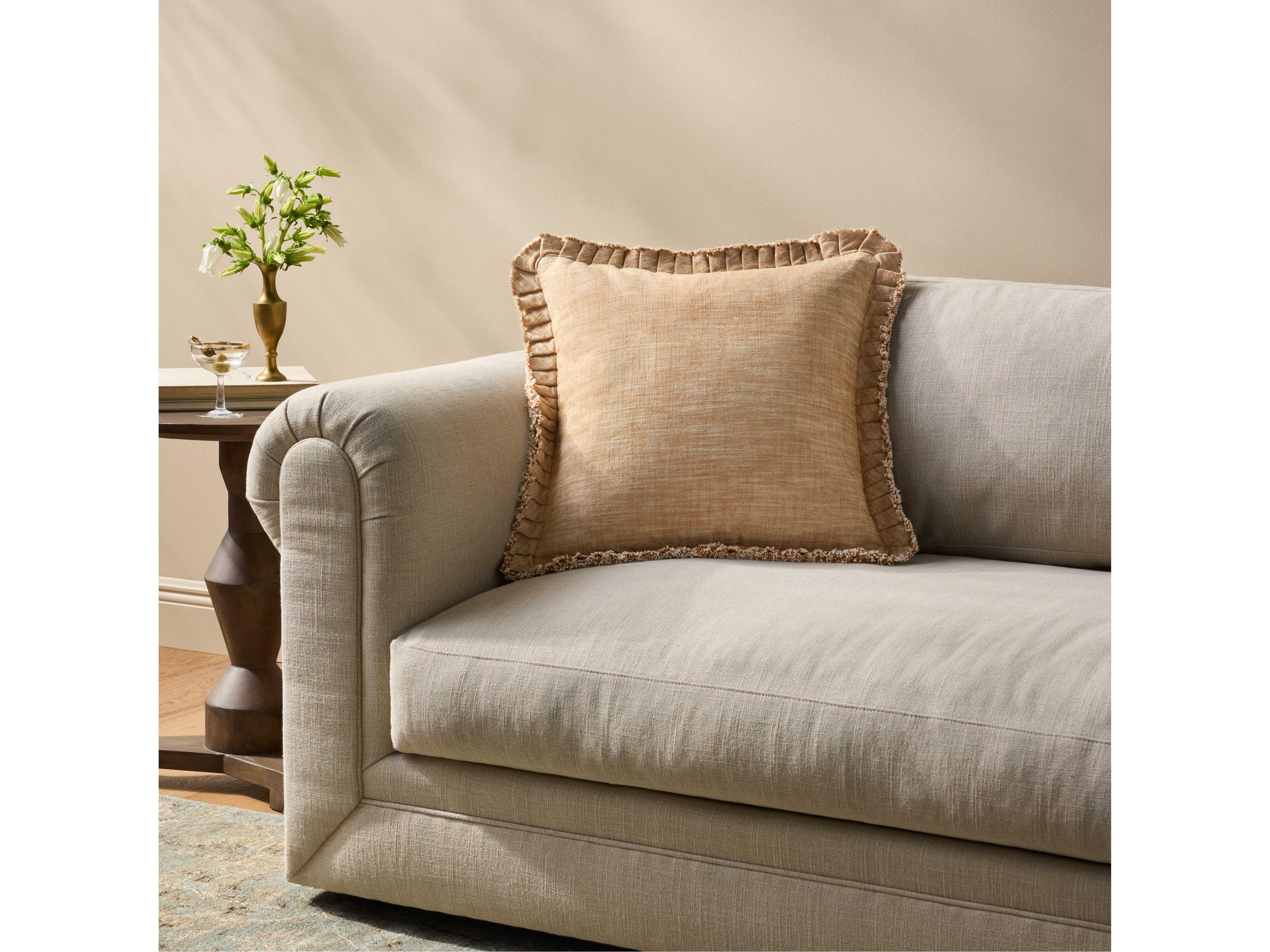 Loloi Rugs Rust Pillow