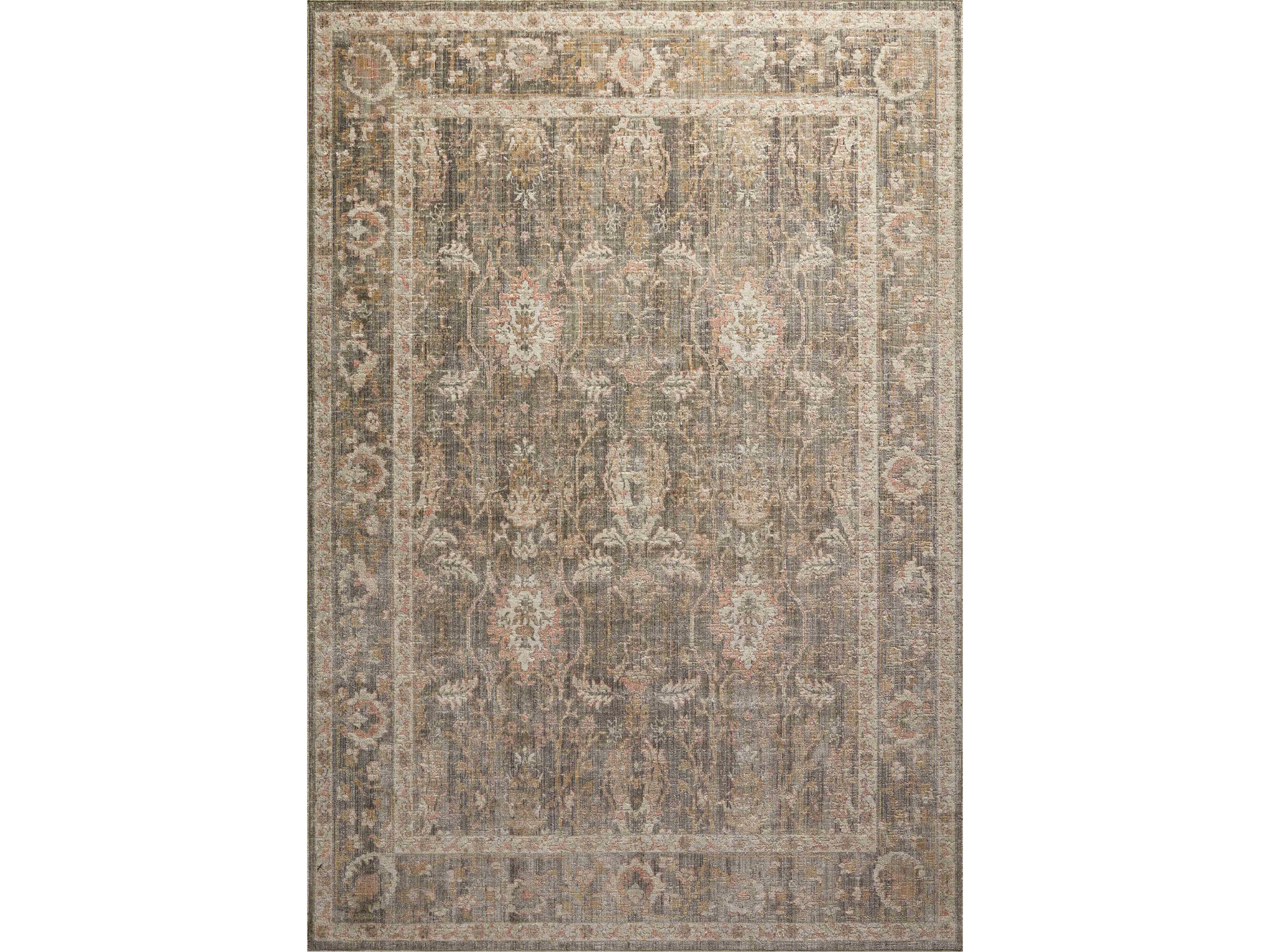 Chris Loves Julia Rosemarie Bordered Runner Area Rug