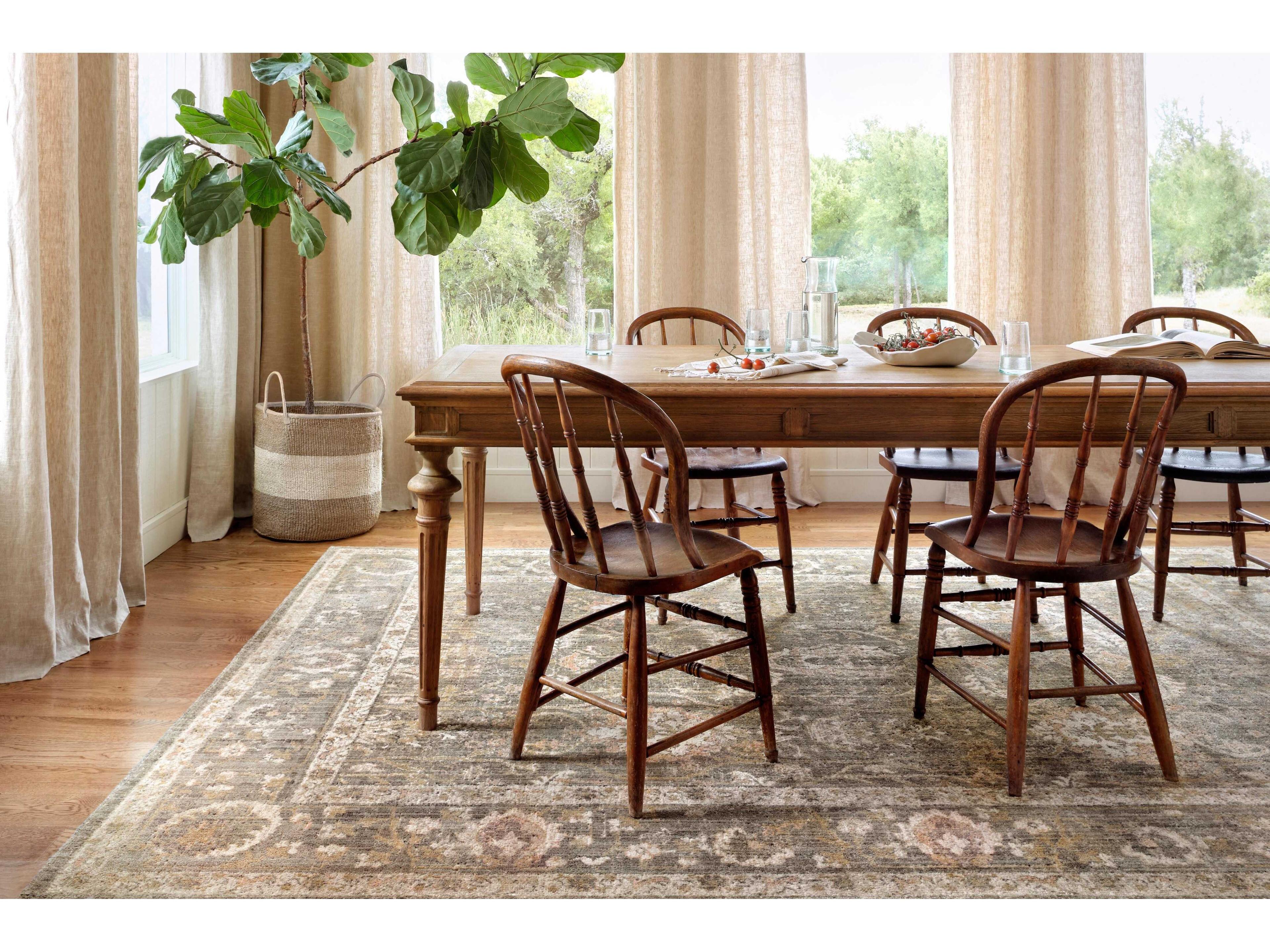 Loloi Rugs Chris Loves Julia Rosemarie Bordered Runner Area Rug