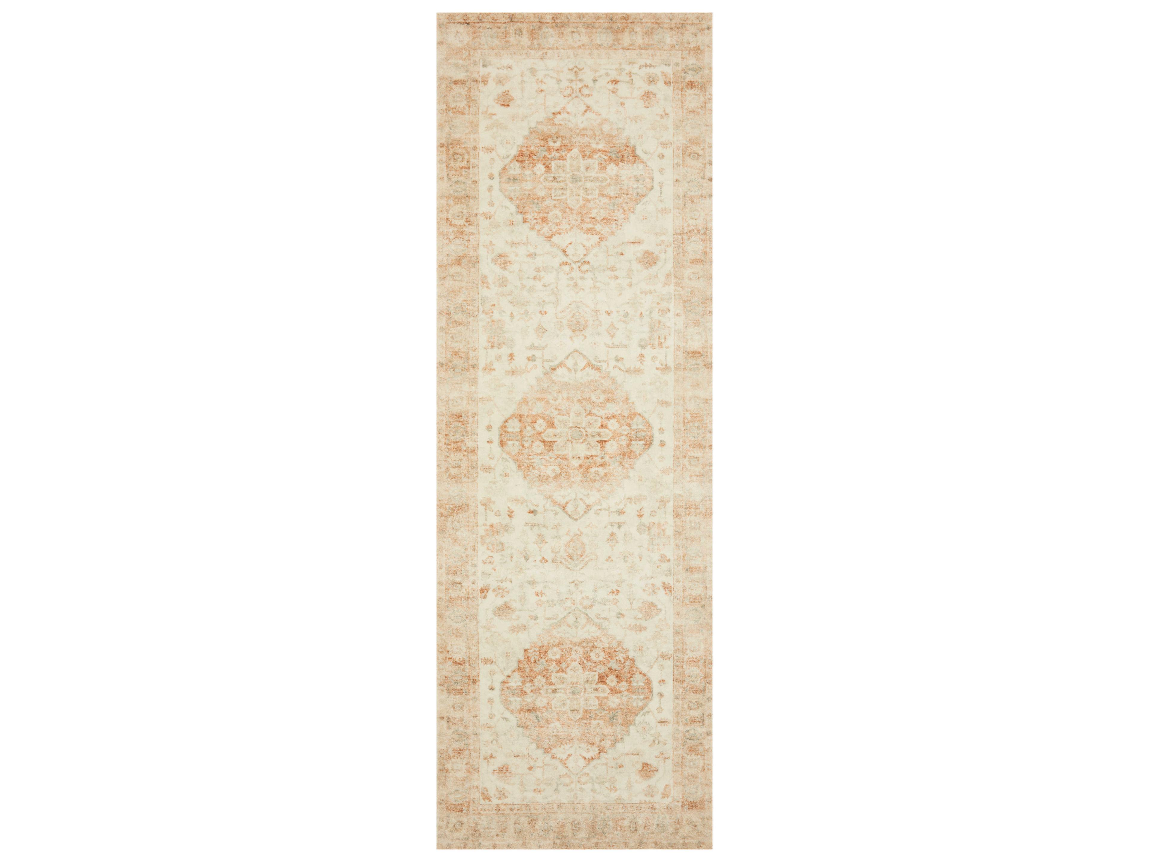 Loloi Rugs Rosette Bordered Runner Area Rug