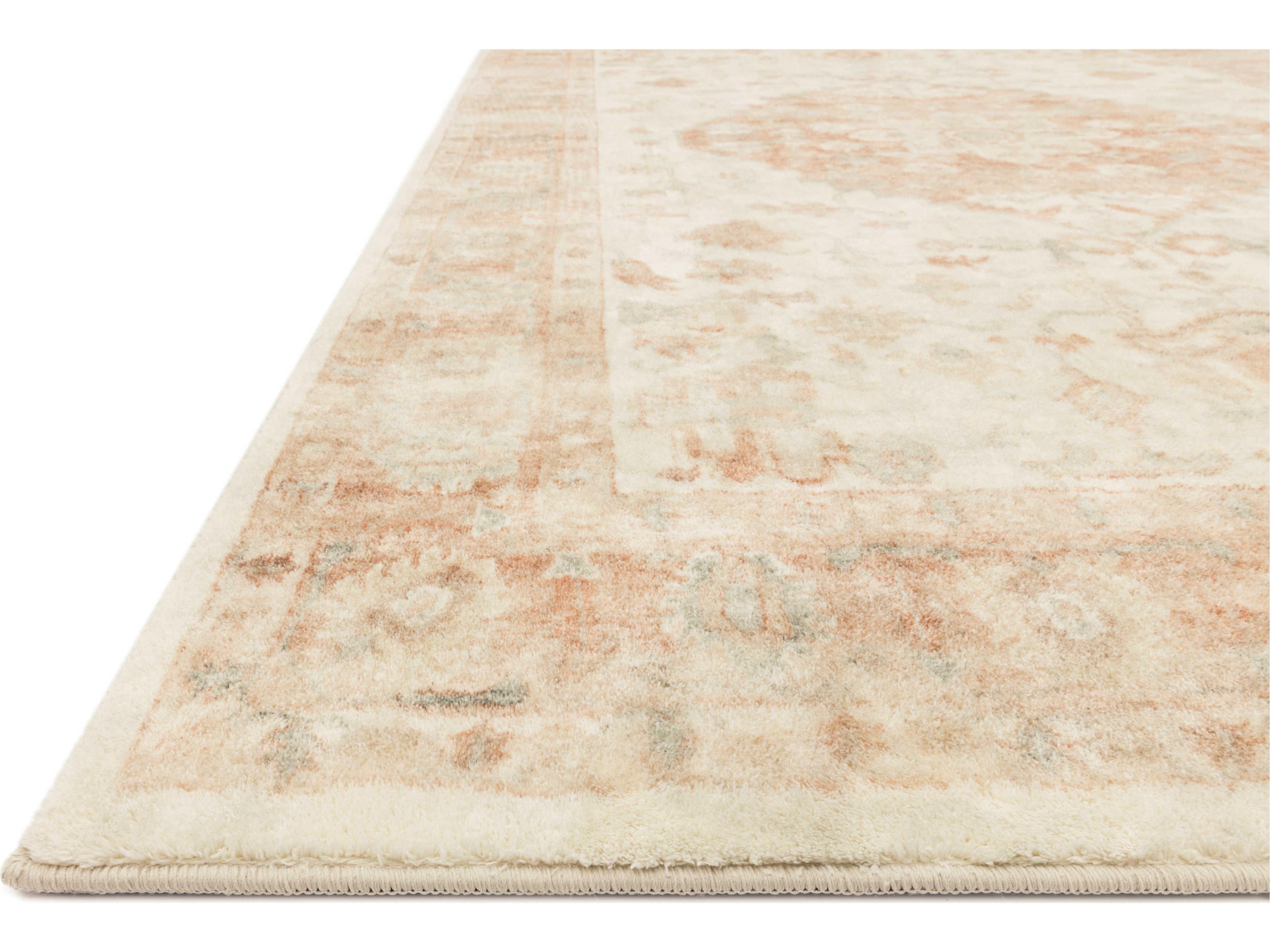 Loloi Rugs Rosette Bordered Runner Area Rug