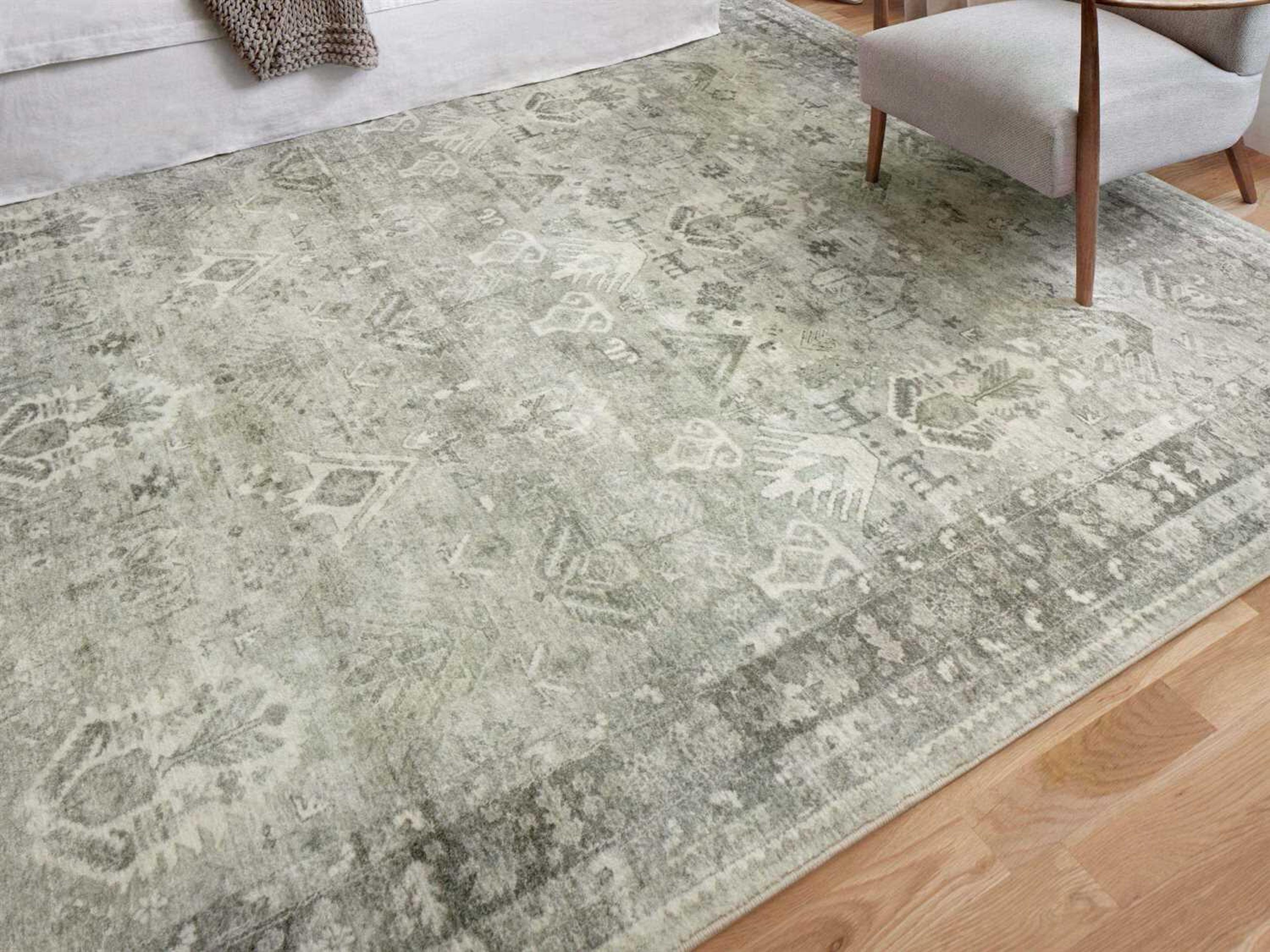Loloi Rugs Rosette Bordered Runner Area Rug