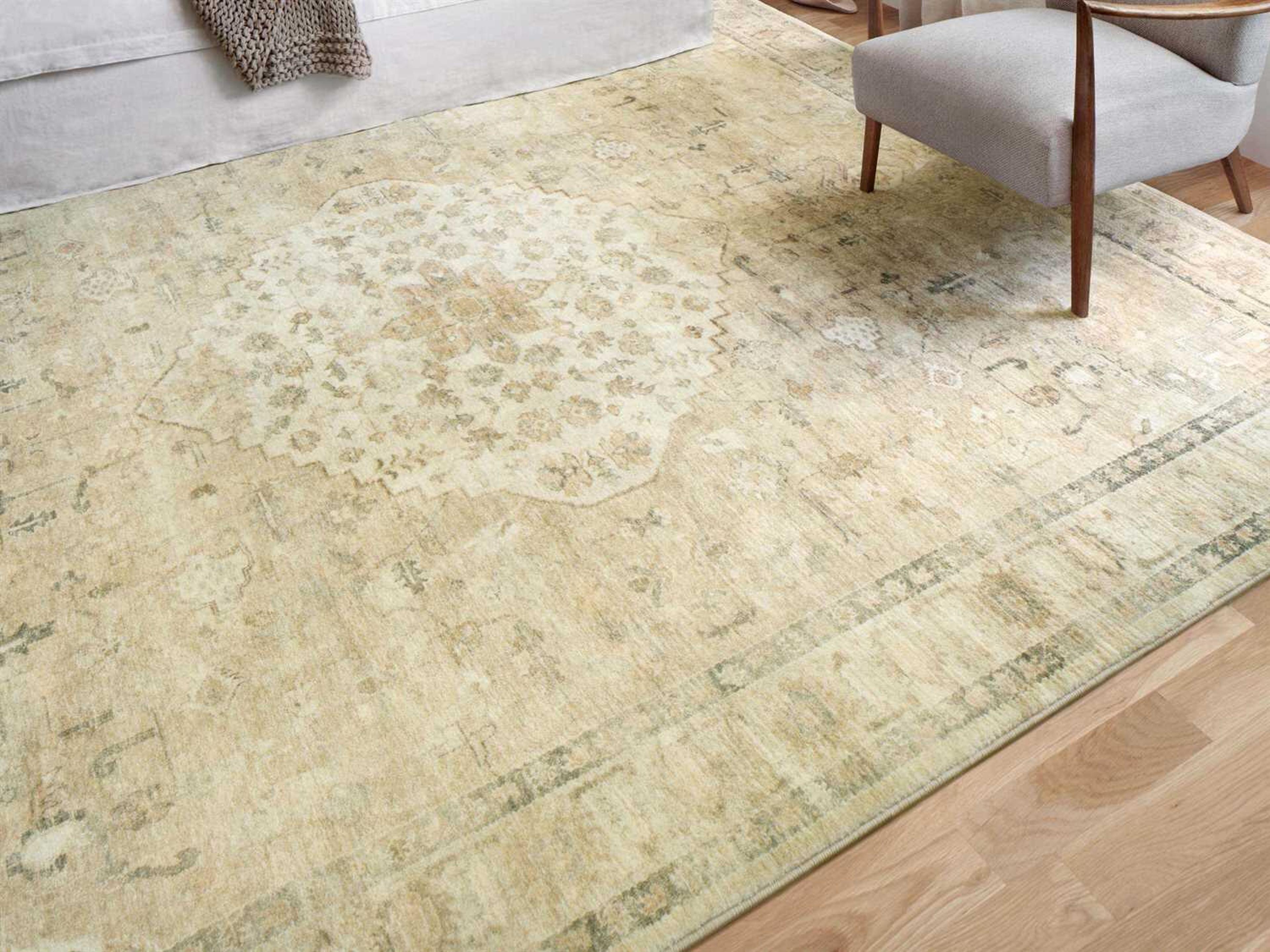 Loloi Rugs Rosette Bordered Runner Area Rug