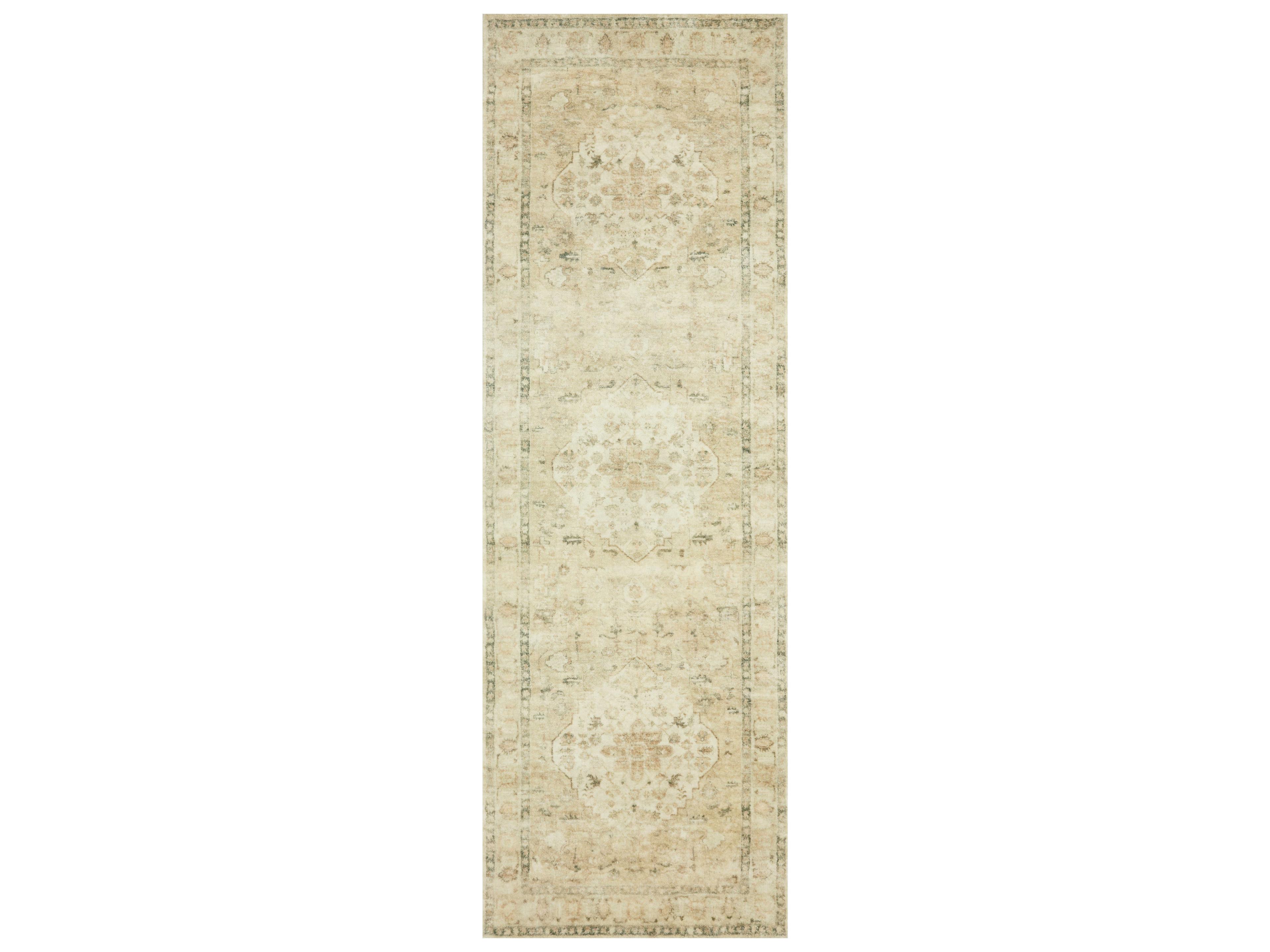 Loloi Rugs Rosette Bordered Runner Area Rug