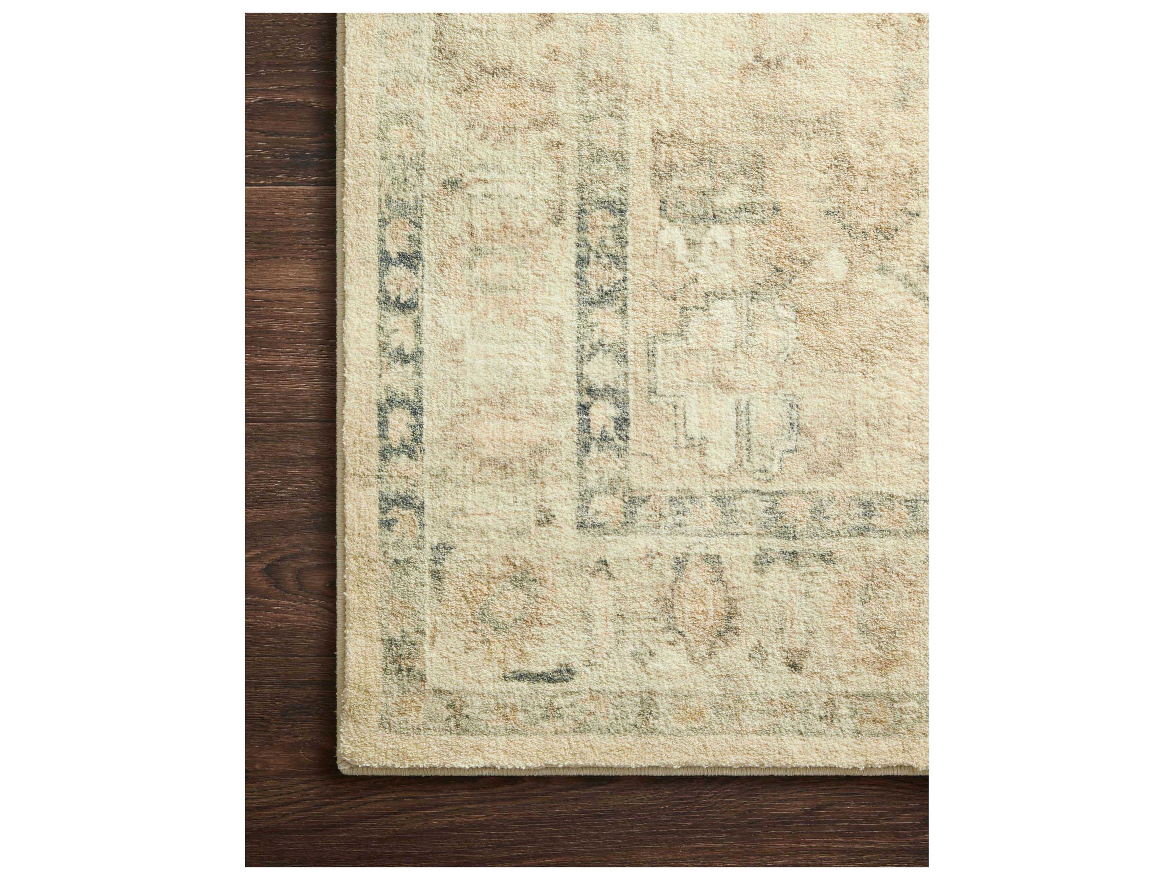 Loloi Rugs Rosette Bordered Runner Area Rug
