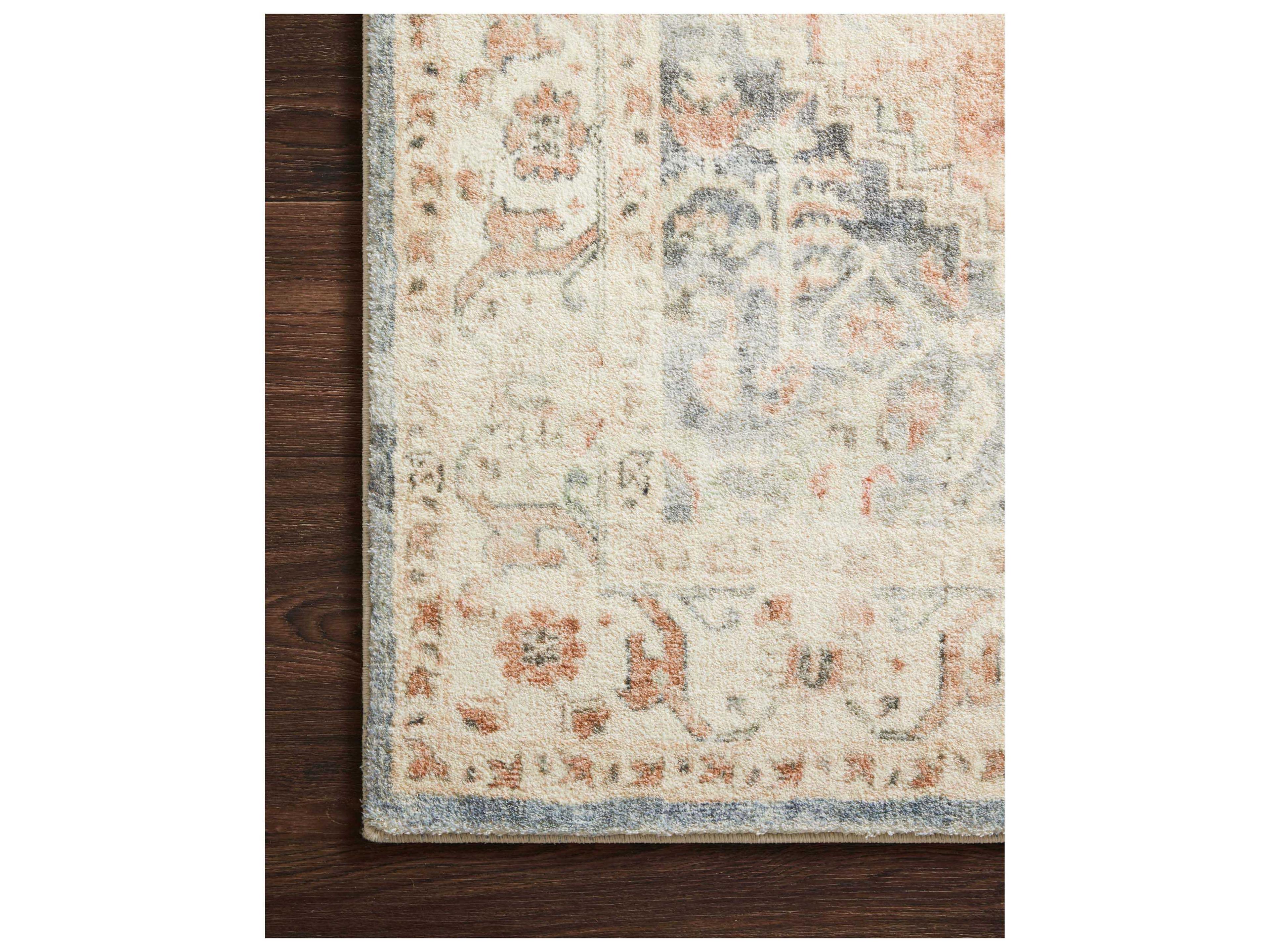 Loloi Rugs Rosette Bordered Runner Area Rug