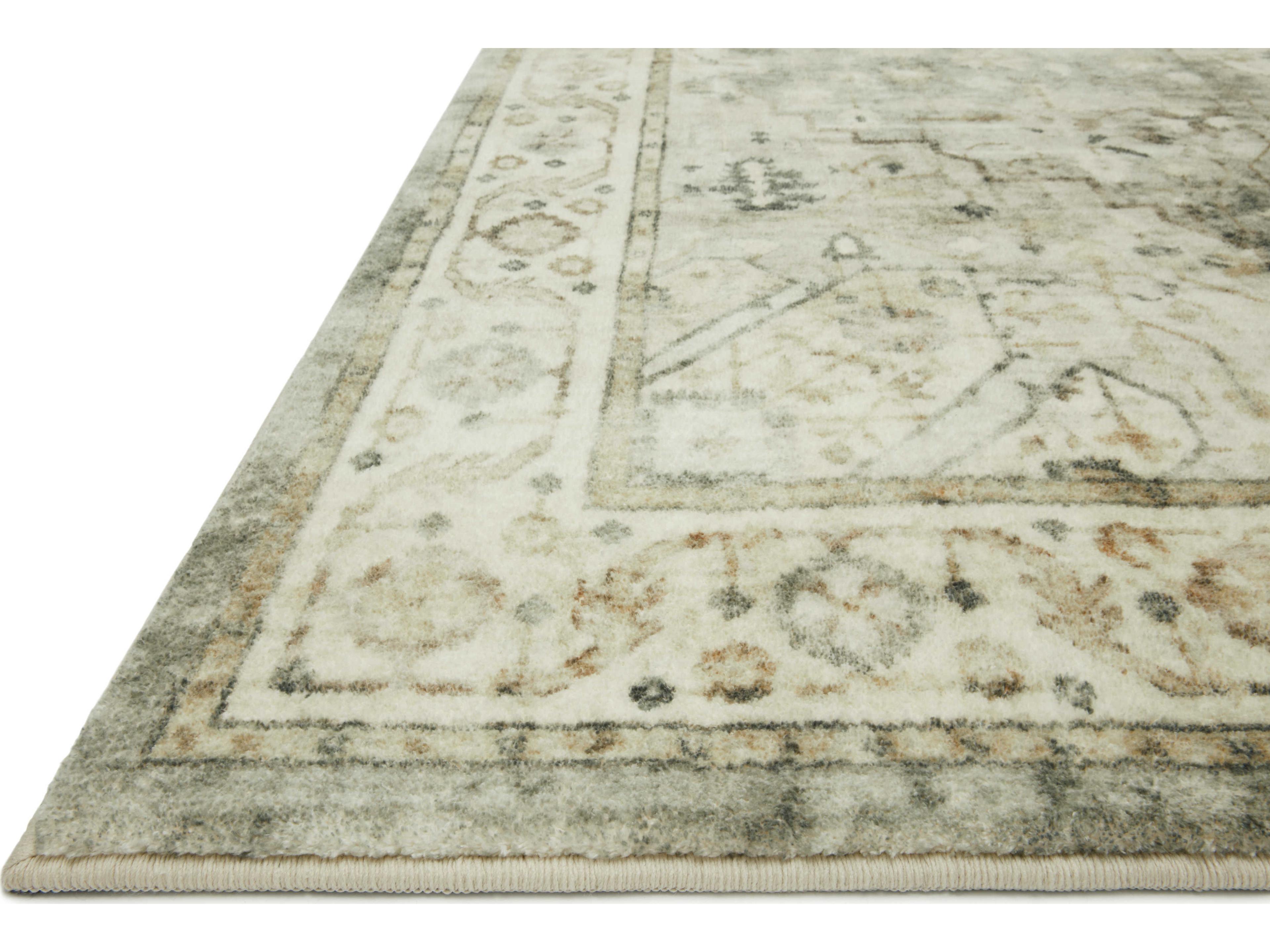 Loloi Rugs Rosette Bordered Runner Area Rug