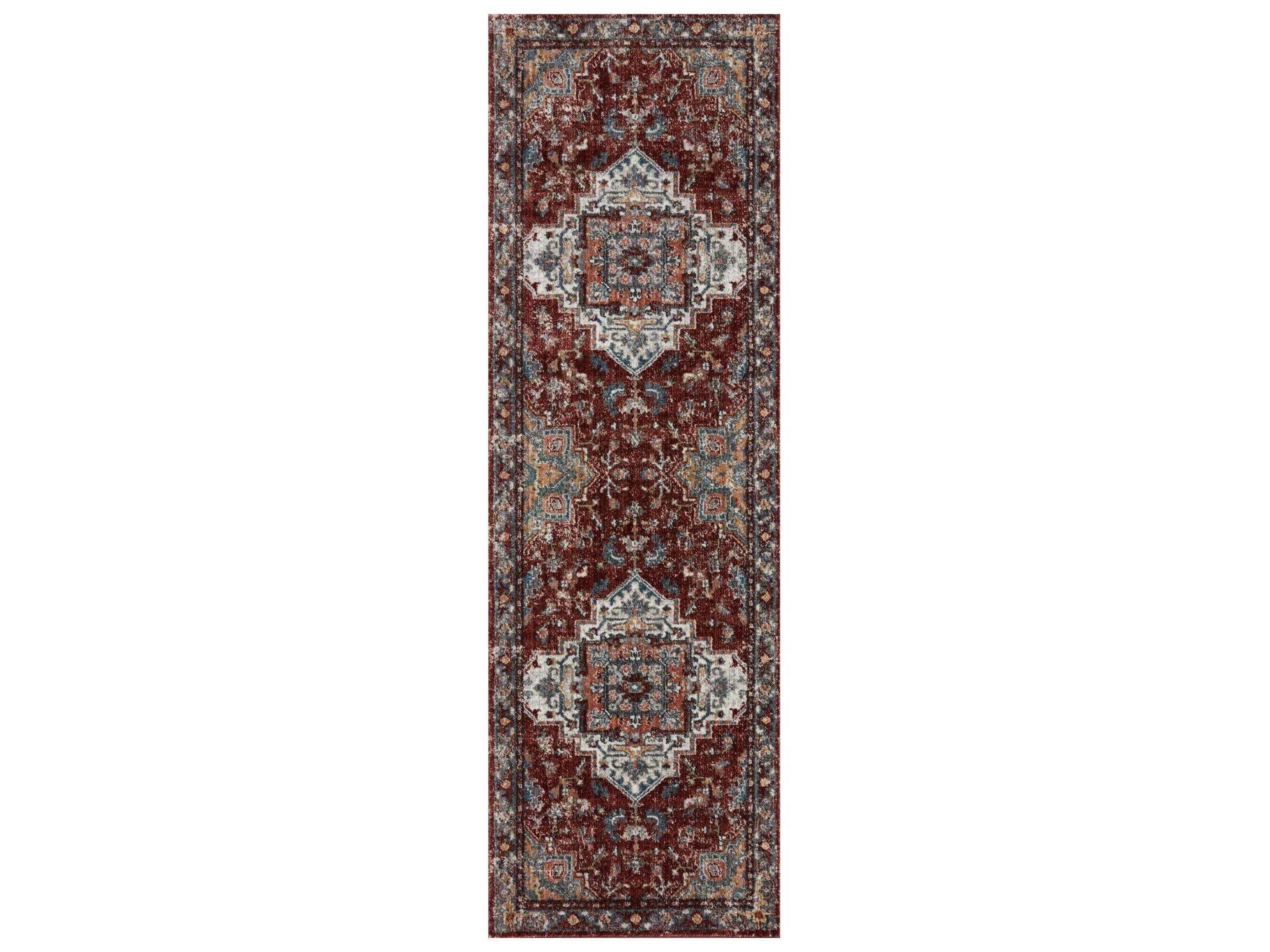 Loloi Rugs Samra Bordered Runner Area Rug