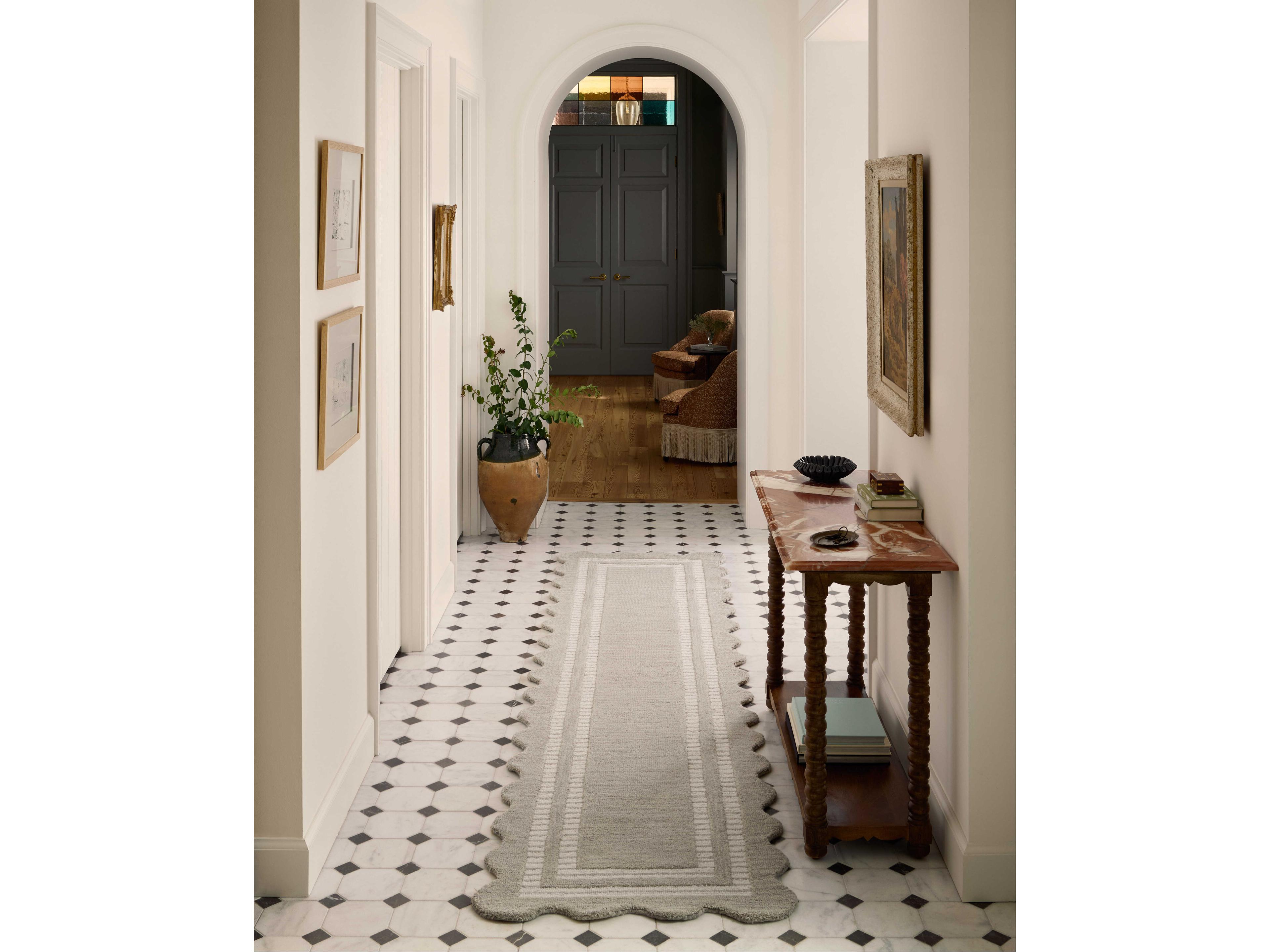 Loloi Rugs Chris Loves Julia Scottie Bordered Runner Area Rug