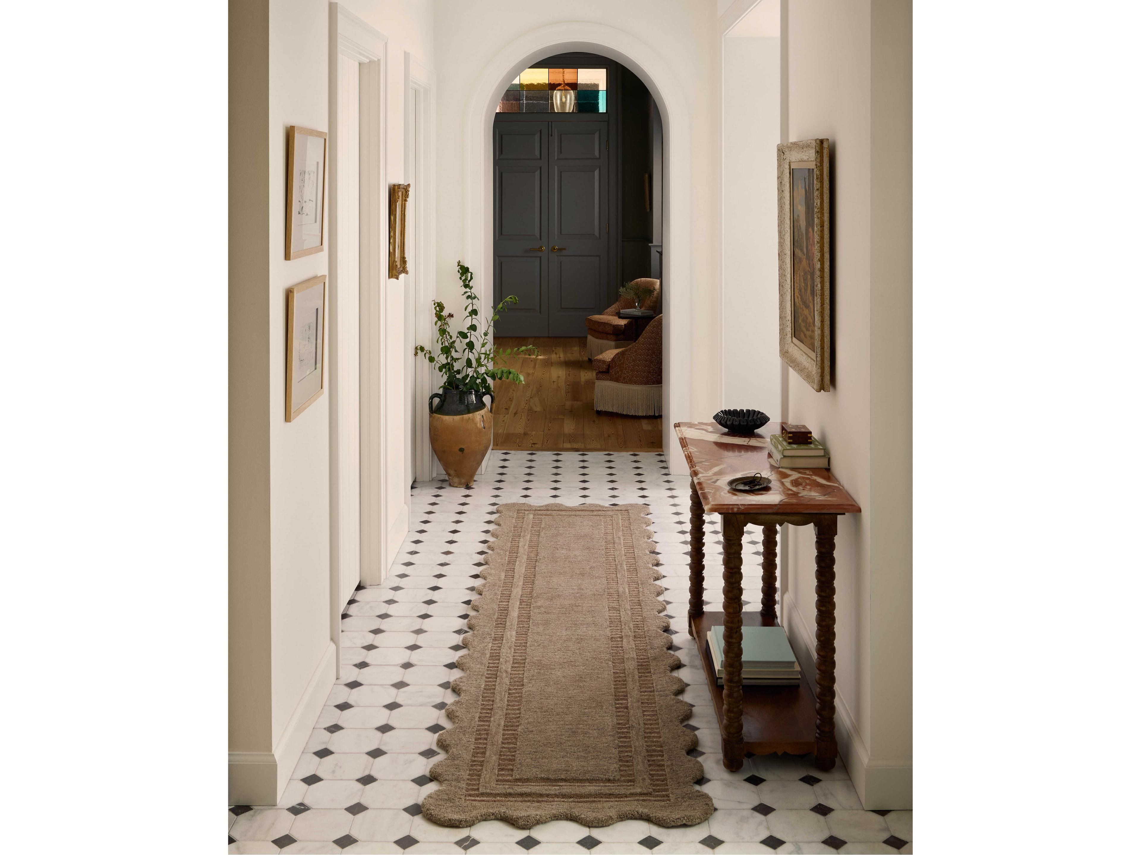 Loloi Rugs Chris Loves Julia Scottie Bordered Runner Area Rug