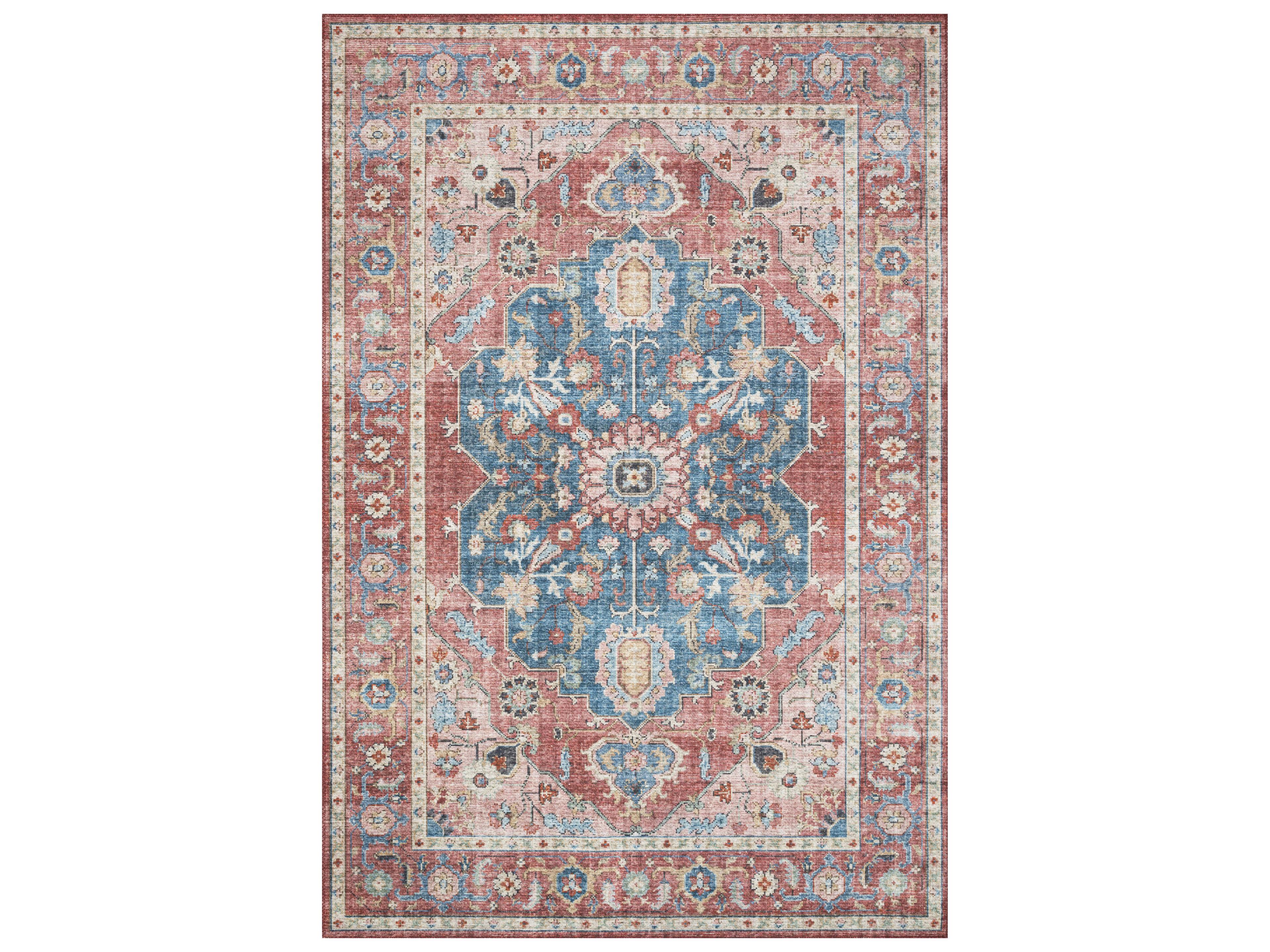 Skye Bordered Runner Area Rug