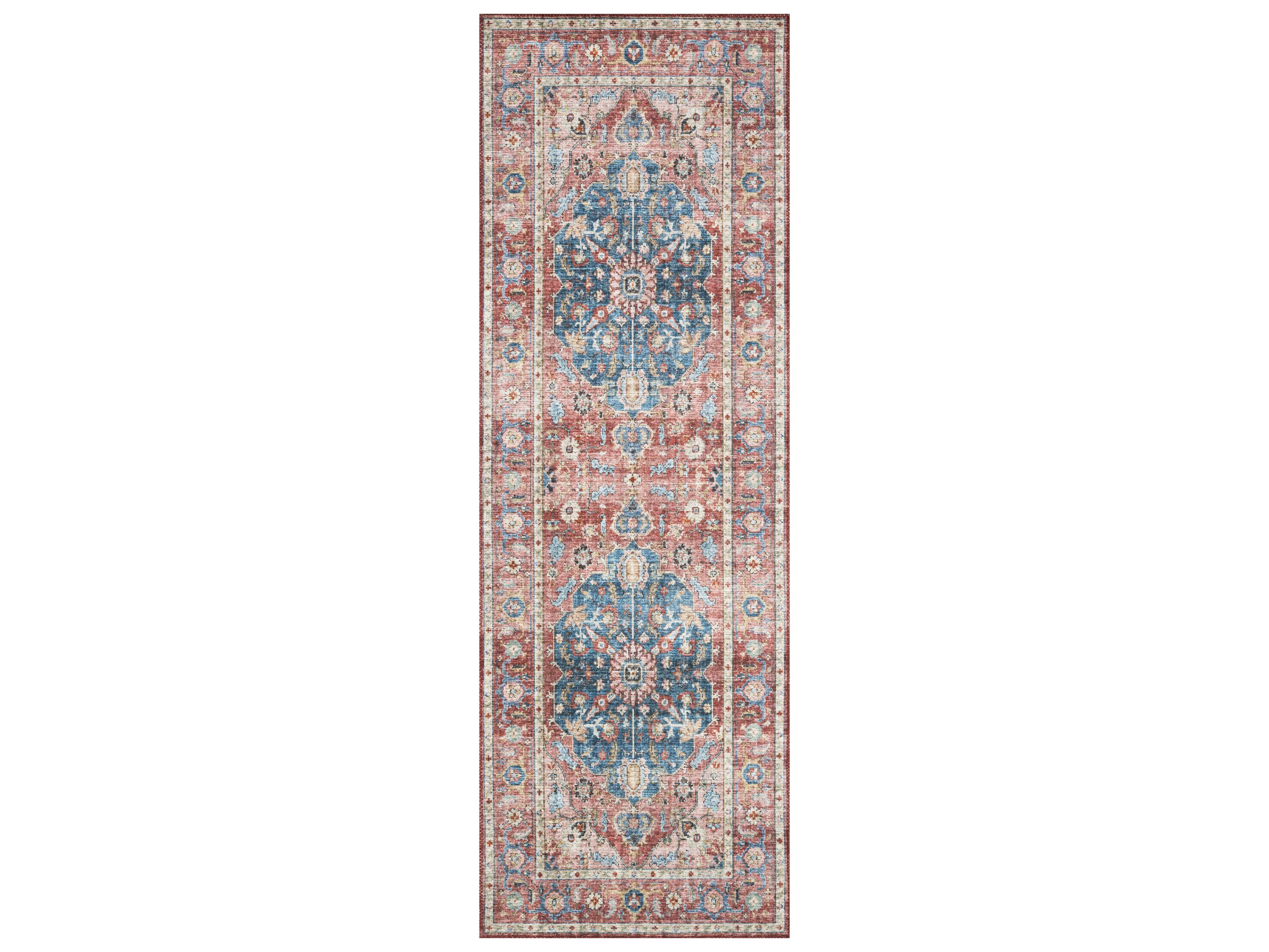 Loloi Rugs Skye Bordered Runner Area Rug