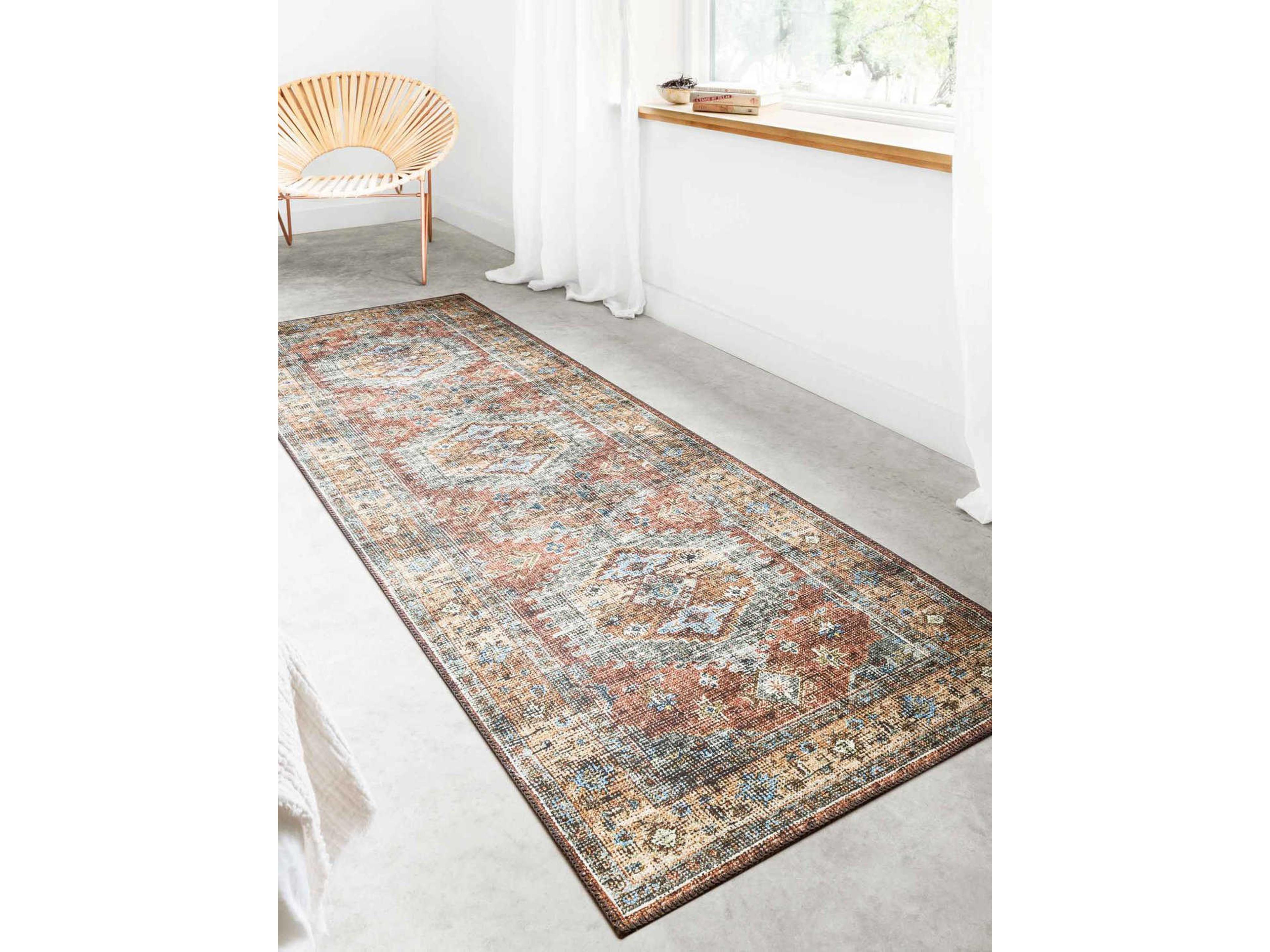 Loloi Rugs Skye Bordered Runner Area Rug