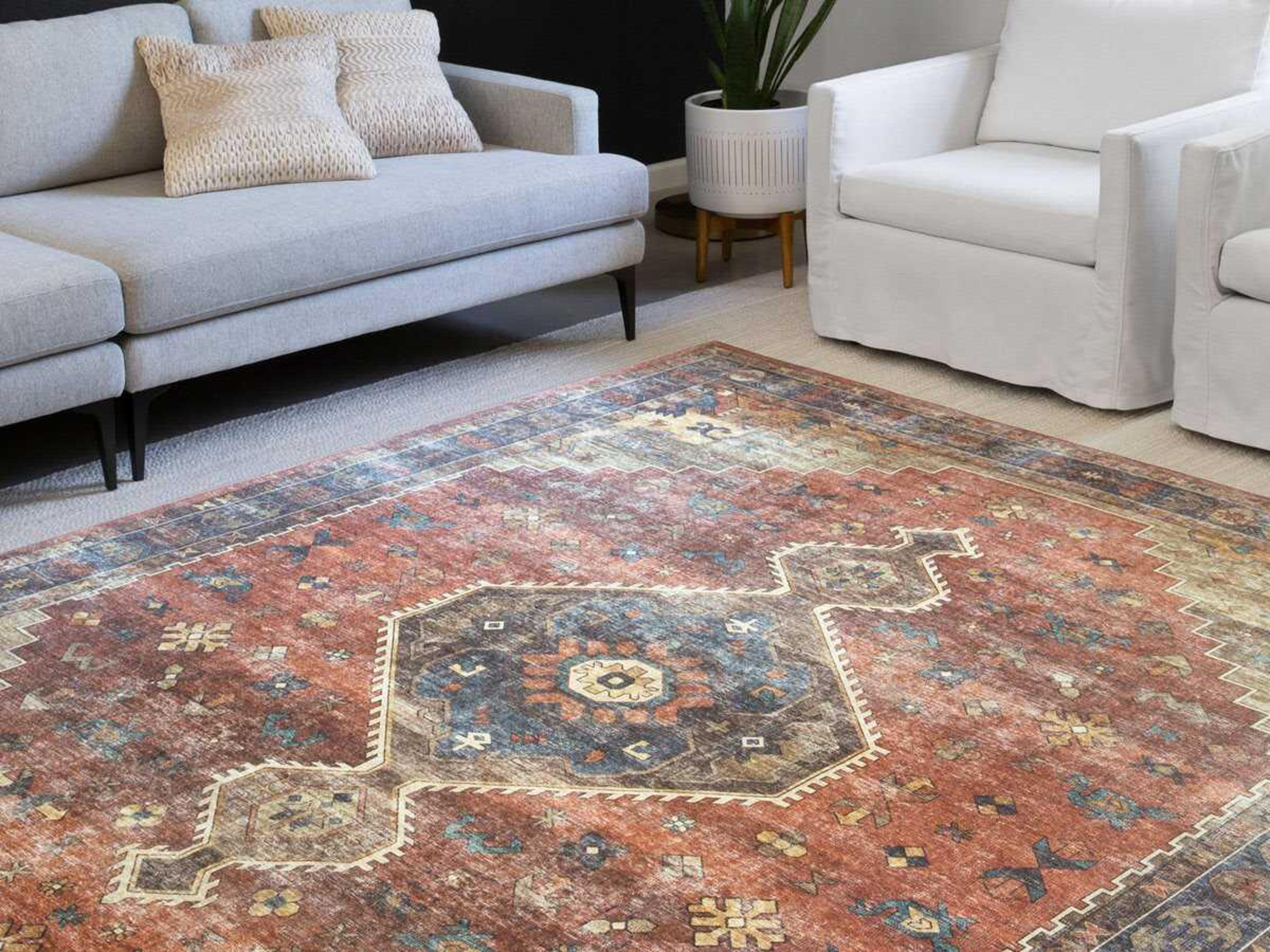 Loloi Rugs Skye Bordered Runner Area Rug