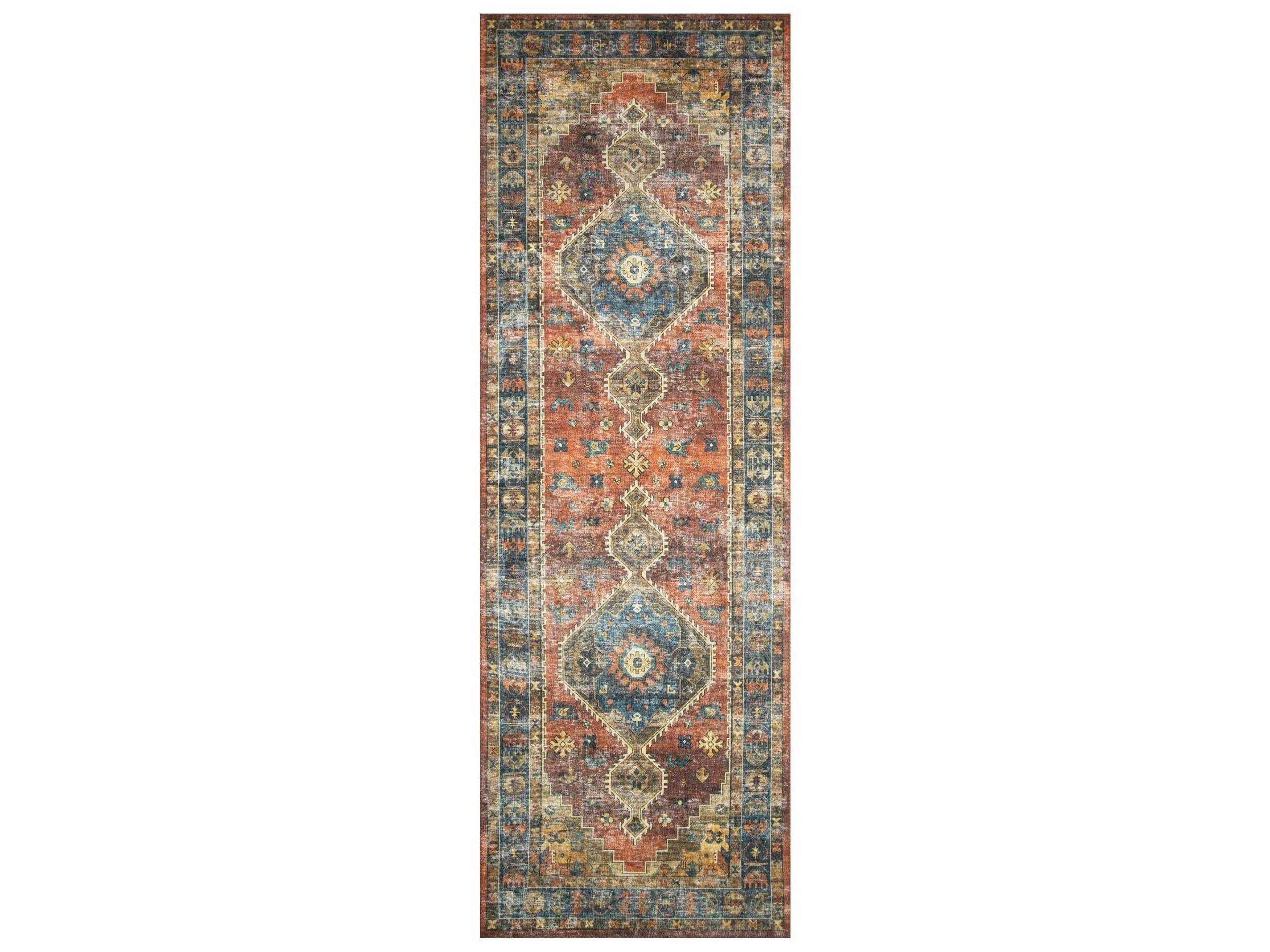 Loloi Rugs Skye Bordered Runner Area Rug
