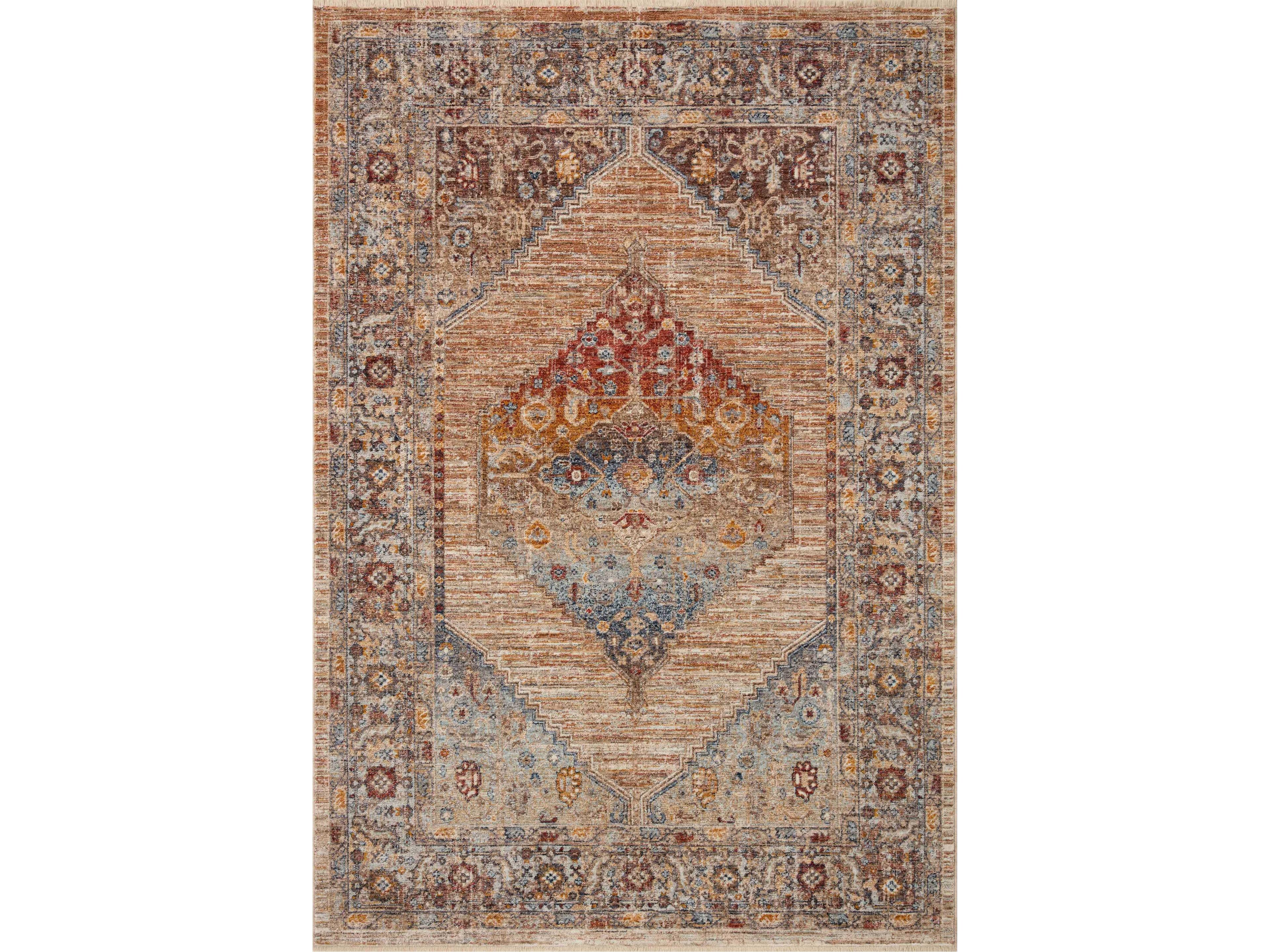 Sorrento Bordered Runner Area Rug