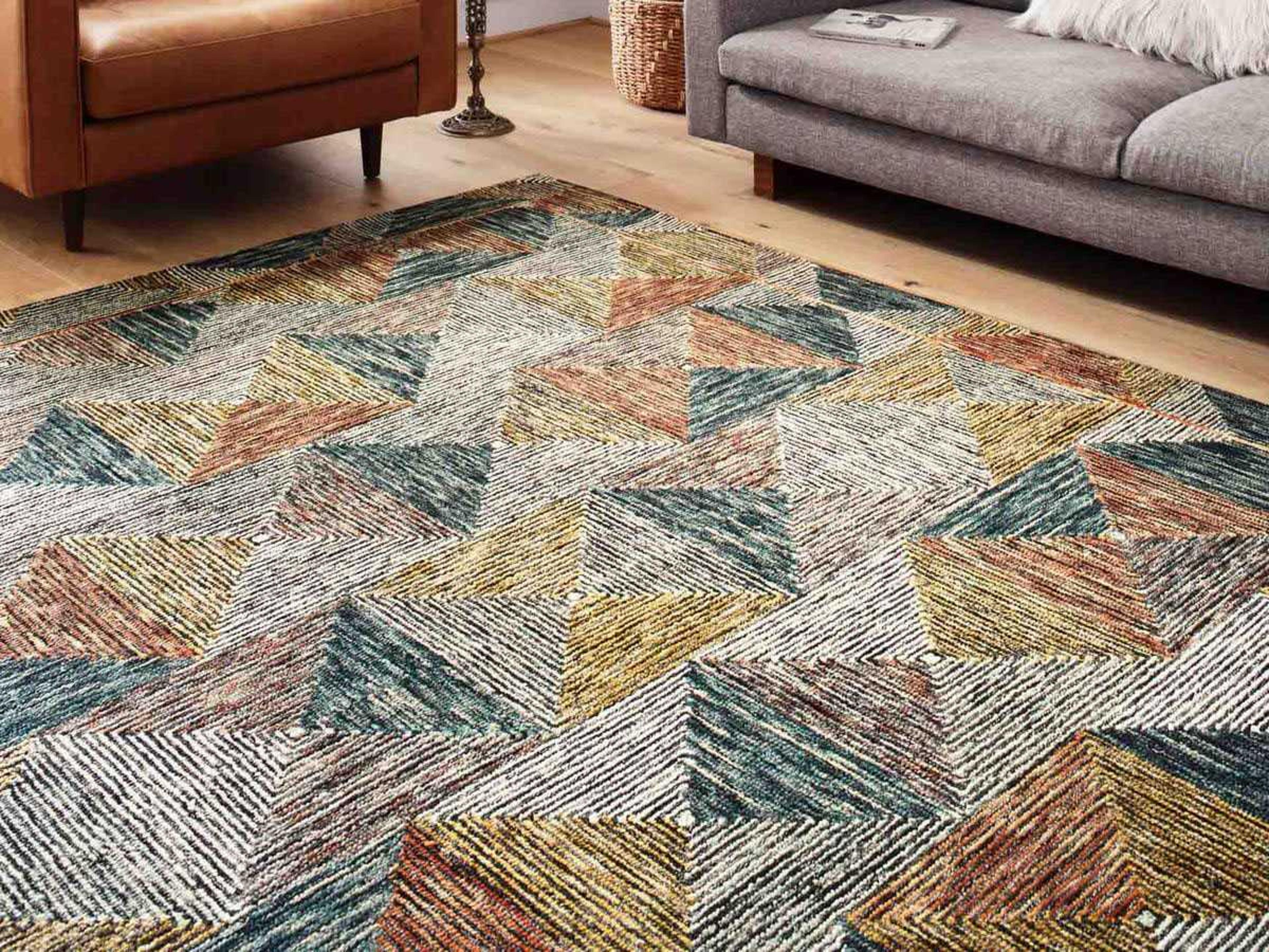 Loloi Rugs Spectrum Bordered Runner Area Rug