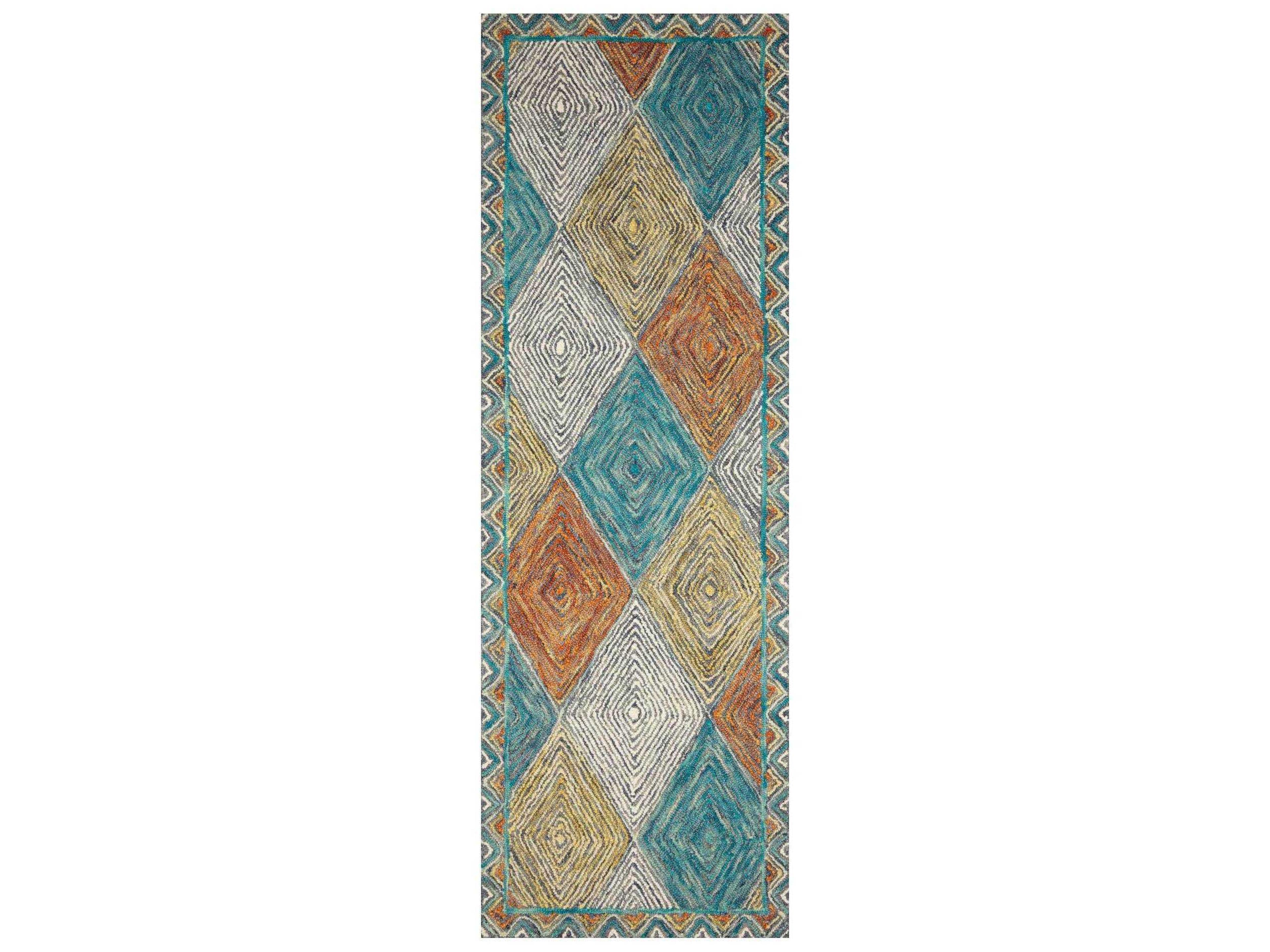 Loloi Rugs Spectrum Bordered Runner Area Rug