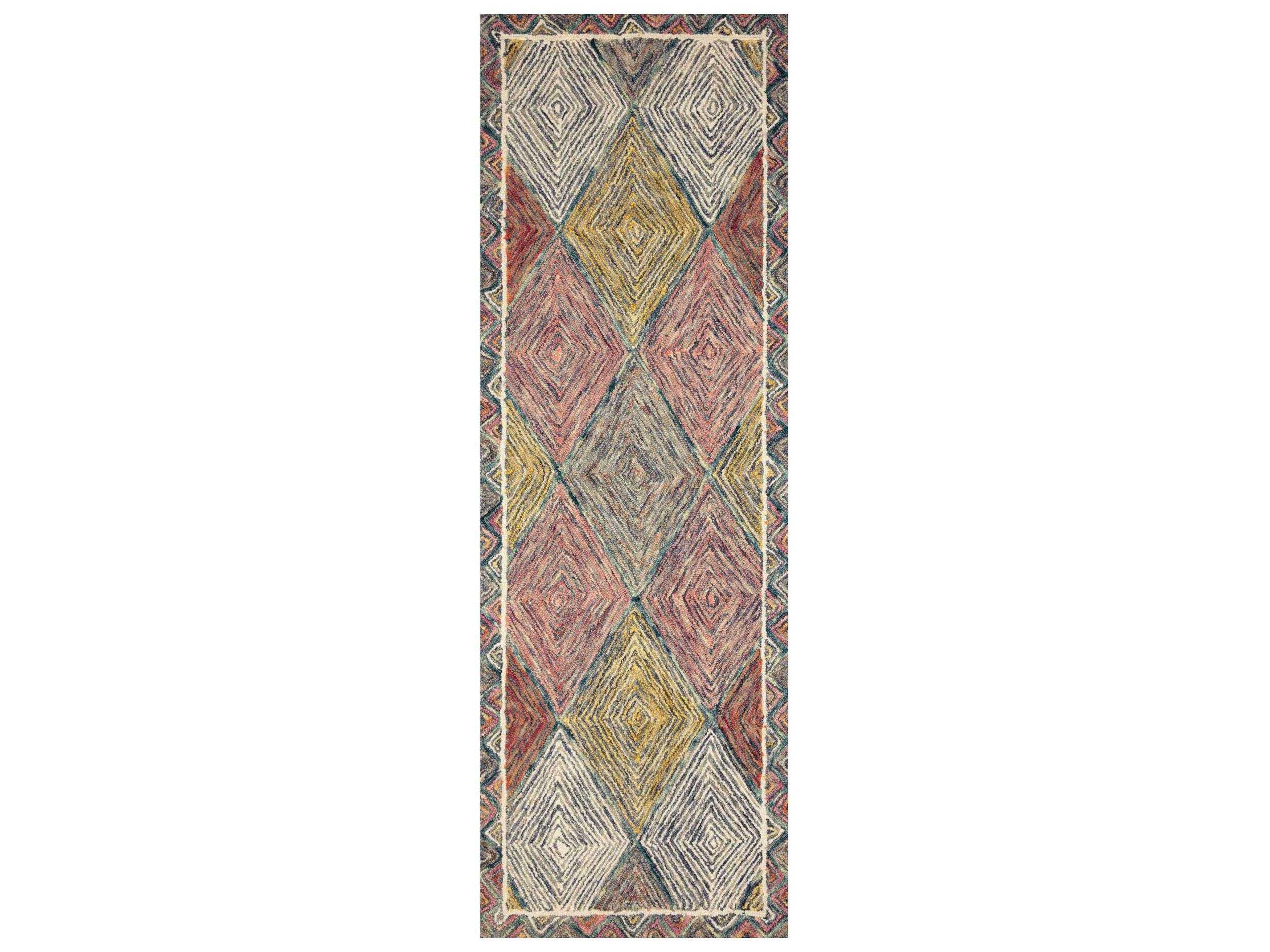 Loloi Rugs Spectrum Bordered Runner Area Rug
