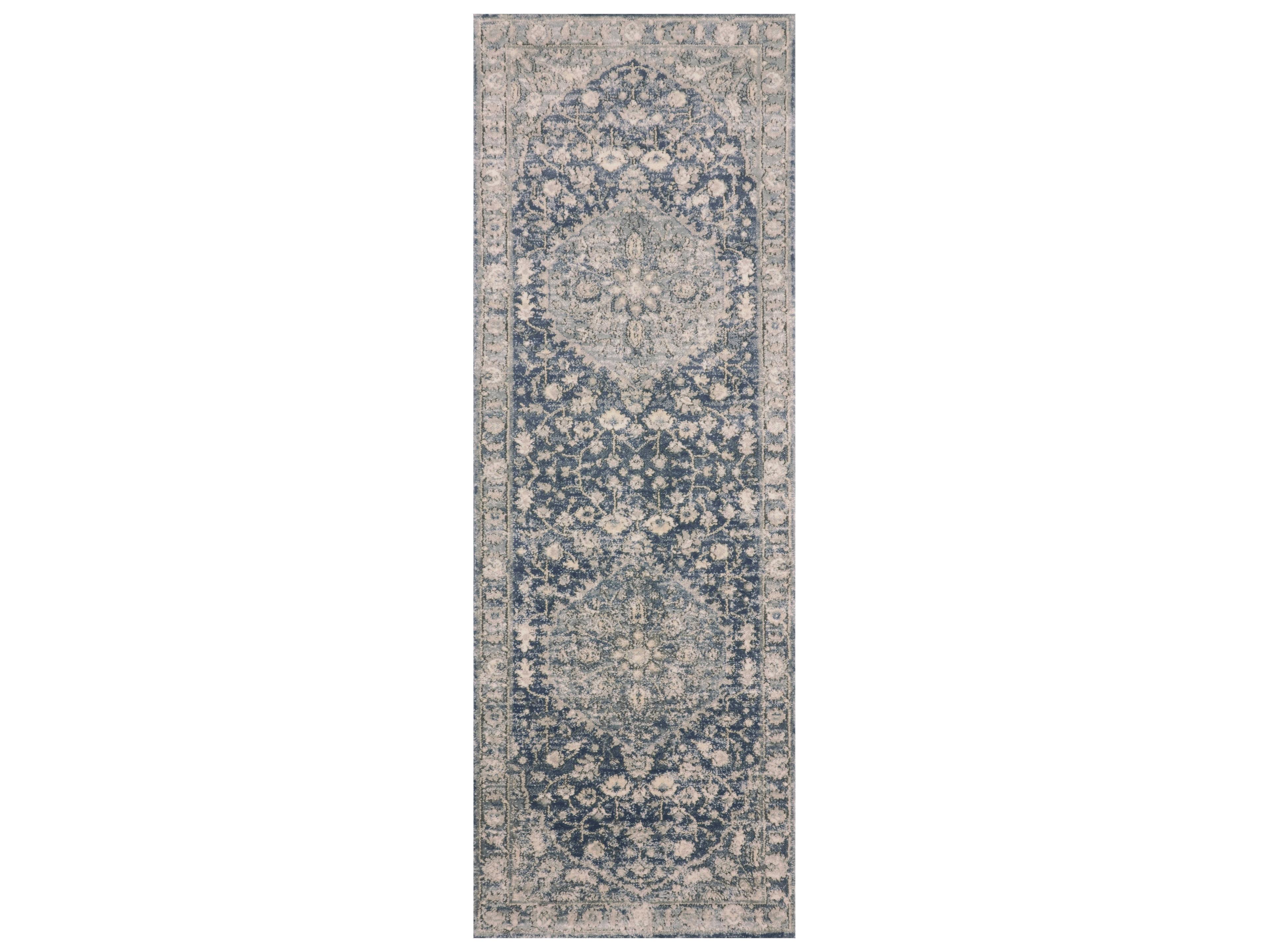 Loloi Rugs Teagan Bordered Runner Area Rug