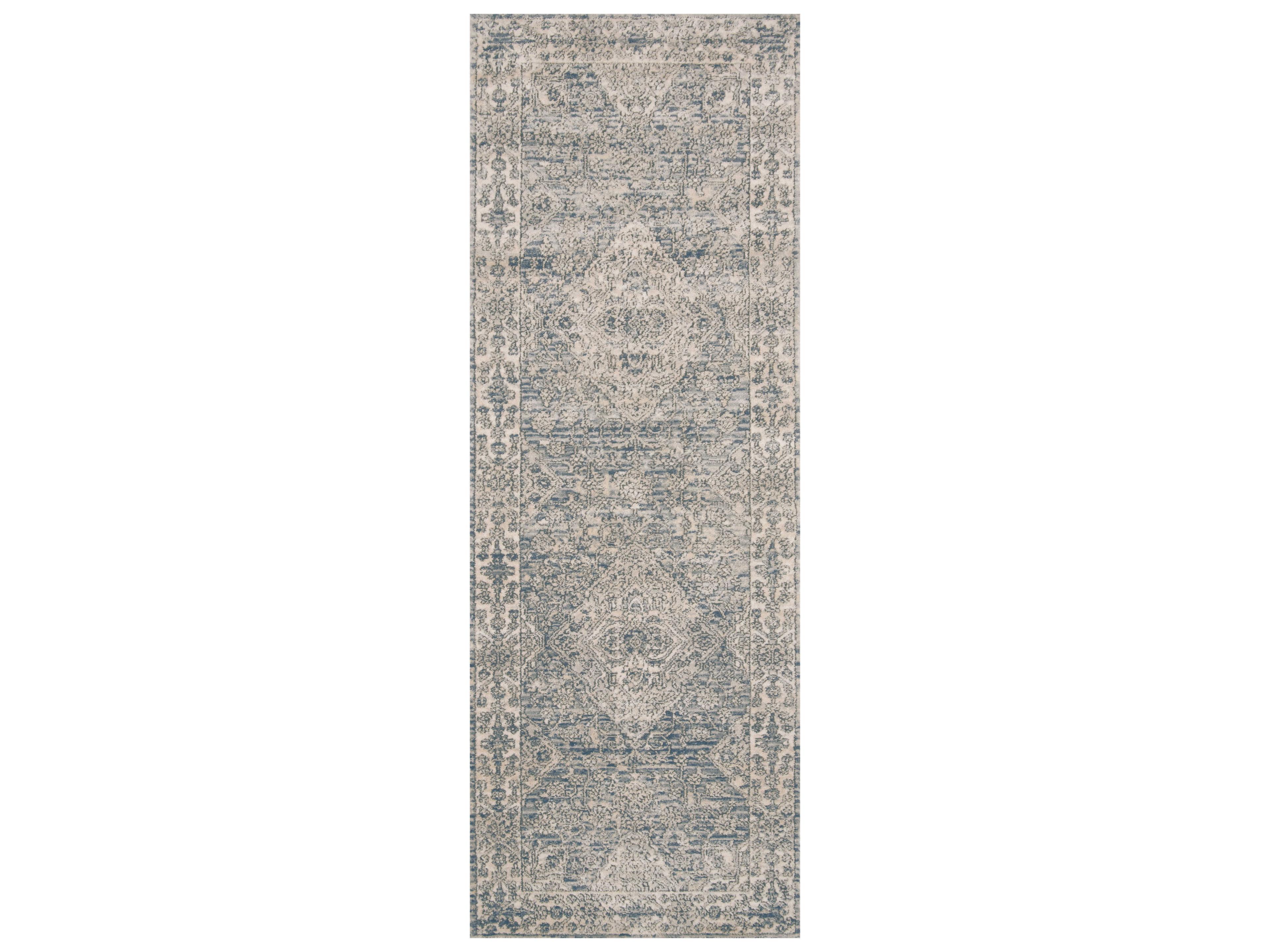 Loloi Rugs Teagan Bordered Runner Area Rug