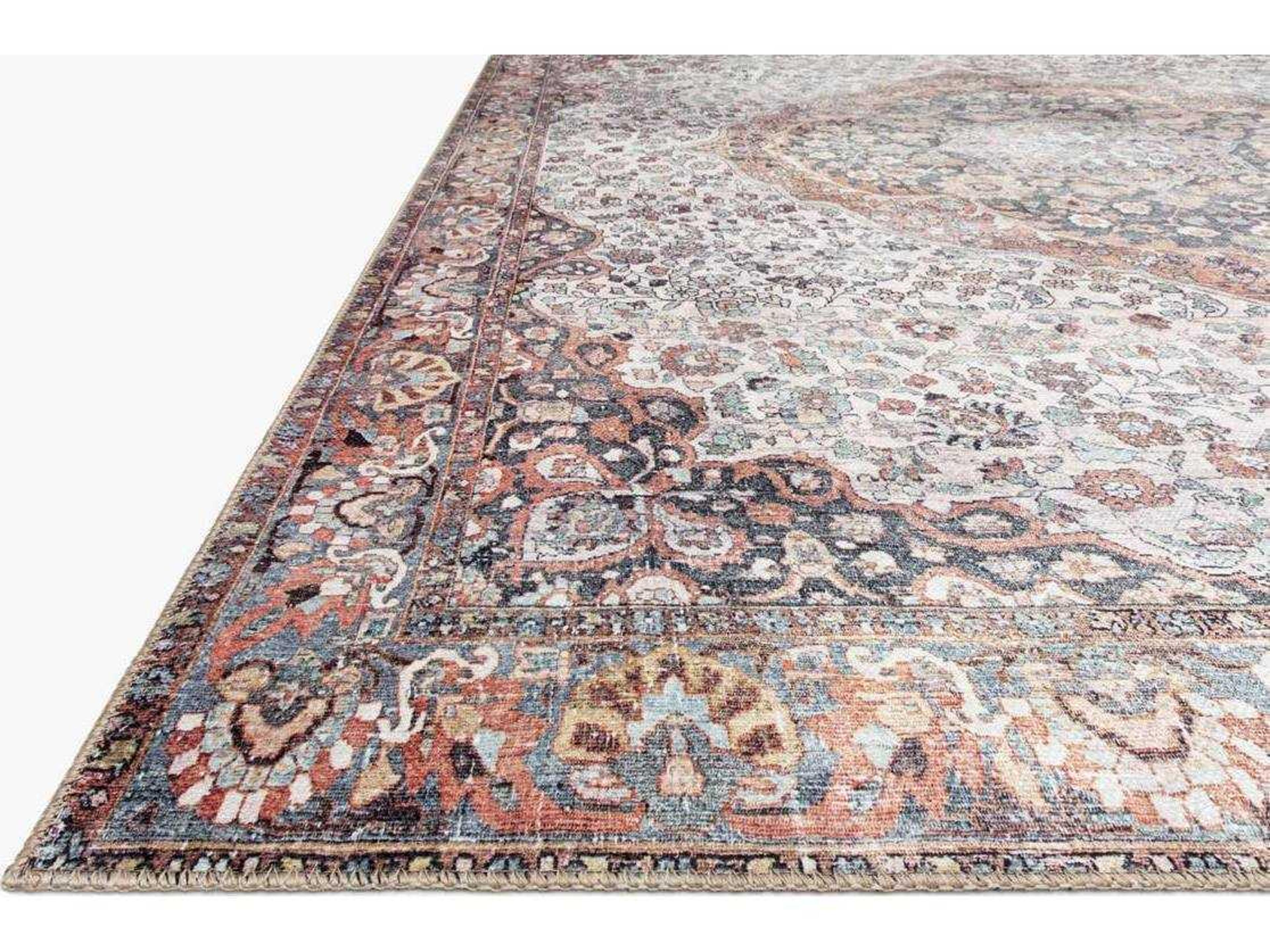 Loloi Rugs Wynter Bordered Runner Area Rug