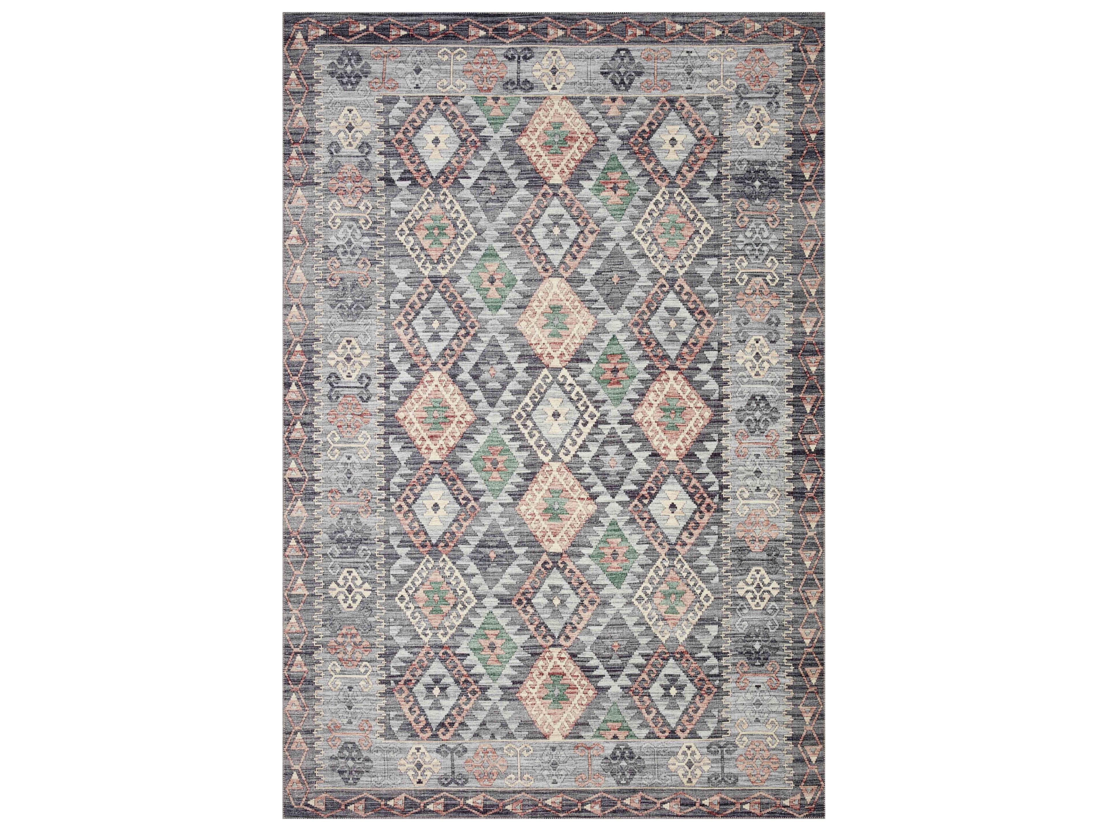 Zion Bordered Runner Area Rug
