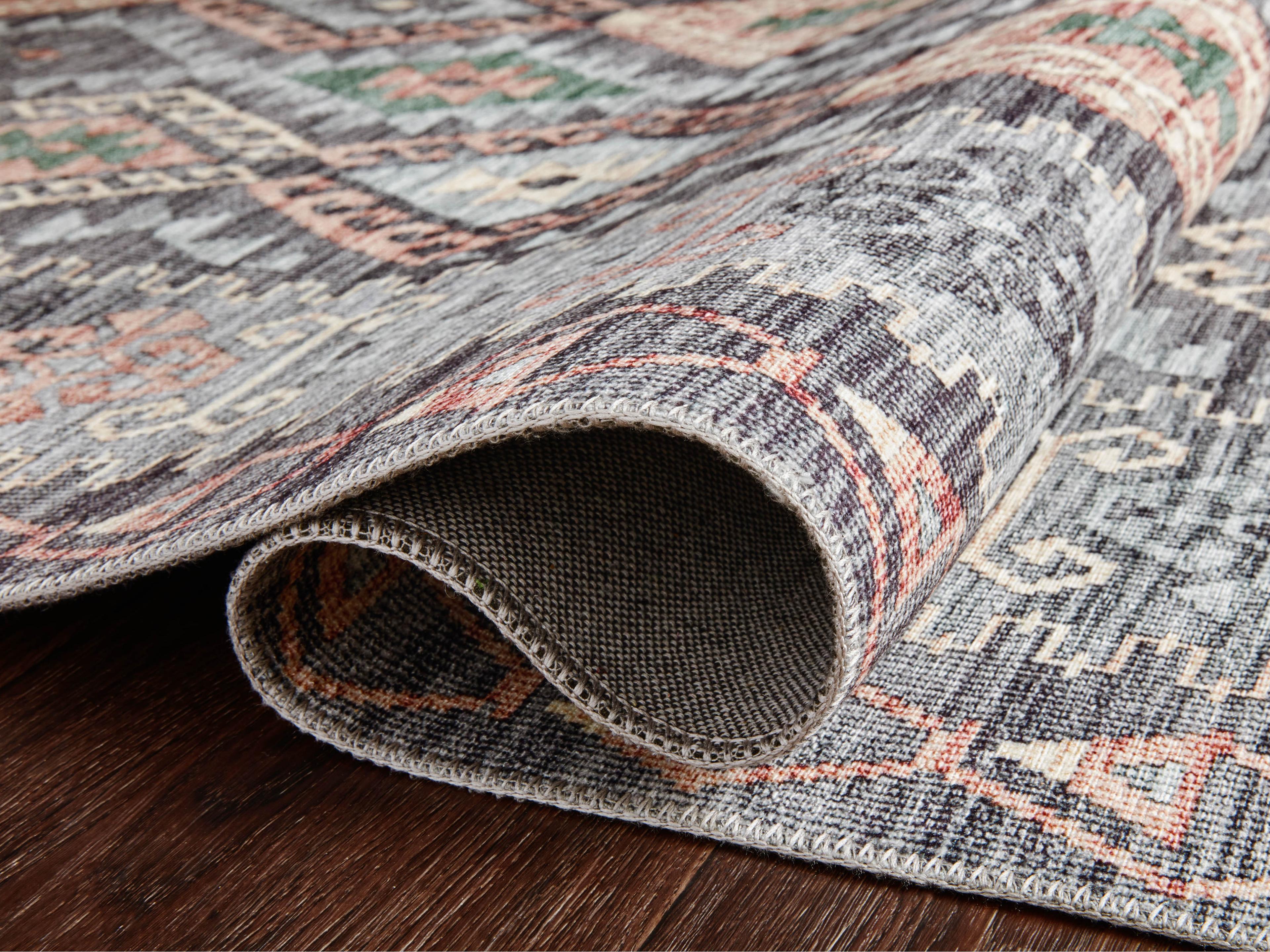 Loloi Rugs Zion Bordered Runner Area Rug