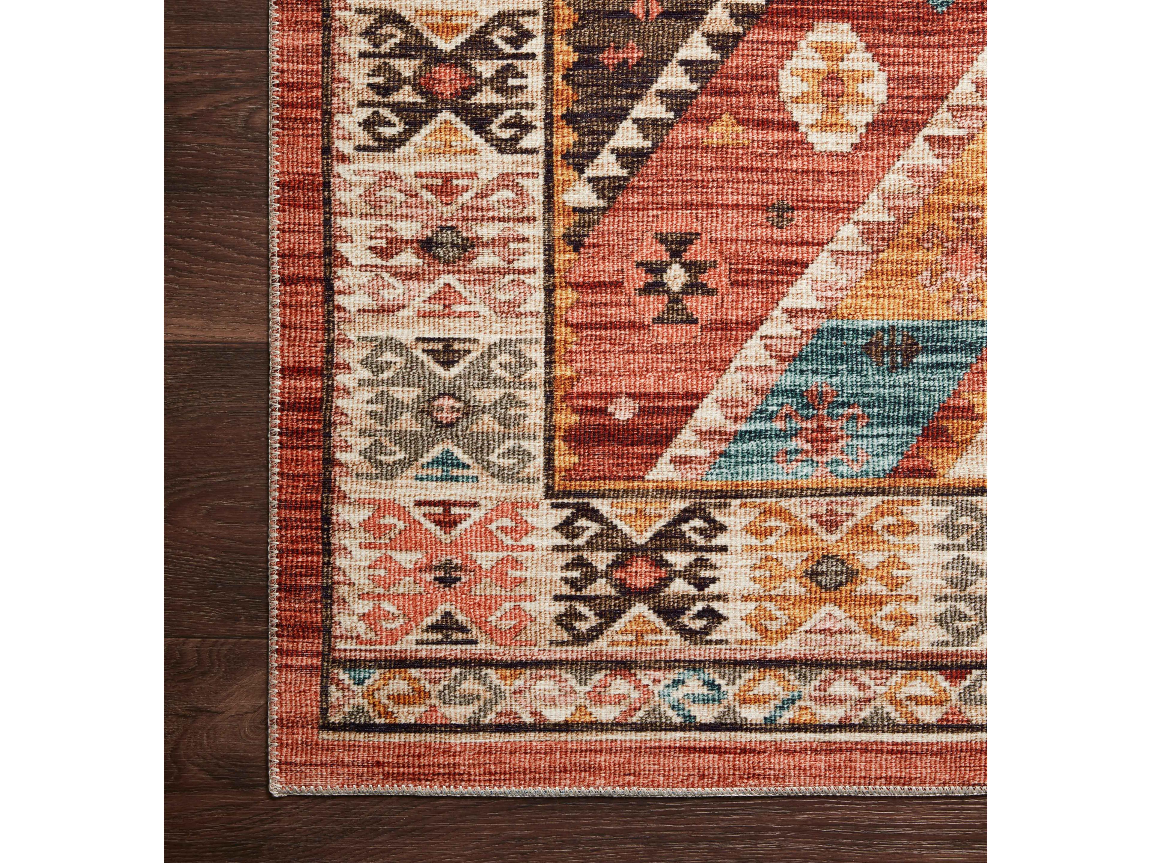 Loloi Rugs Zion Bordered Runner Area Rug
