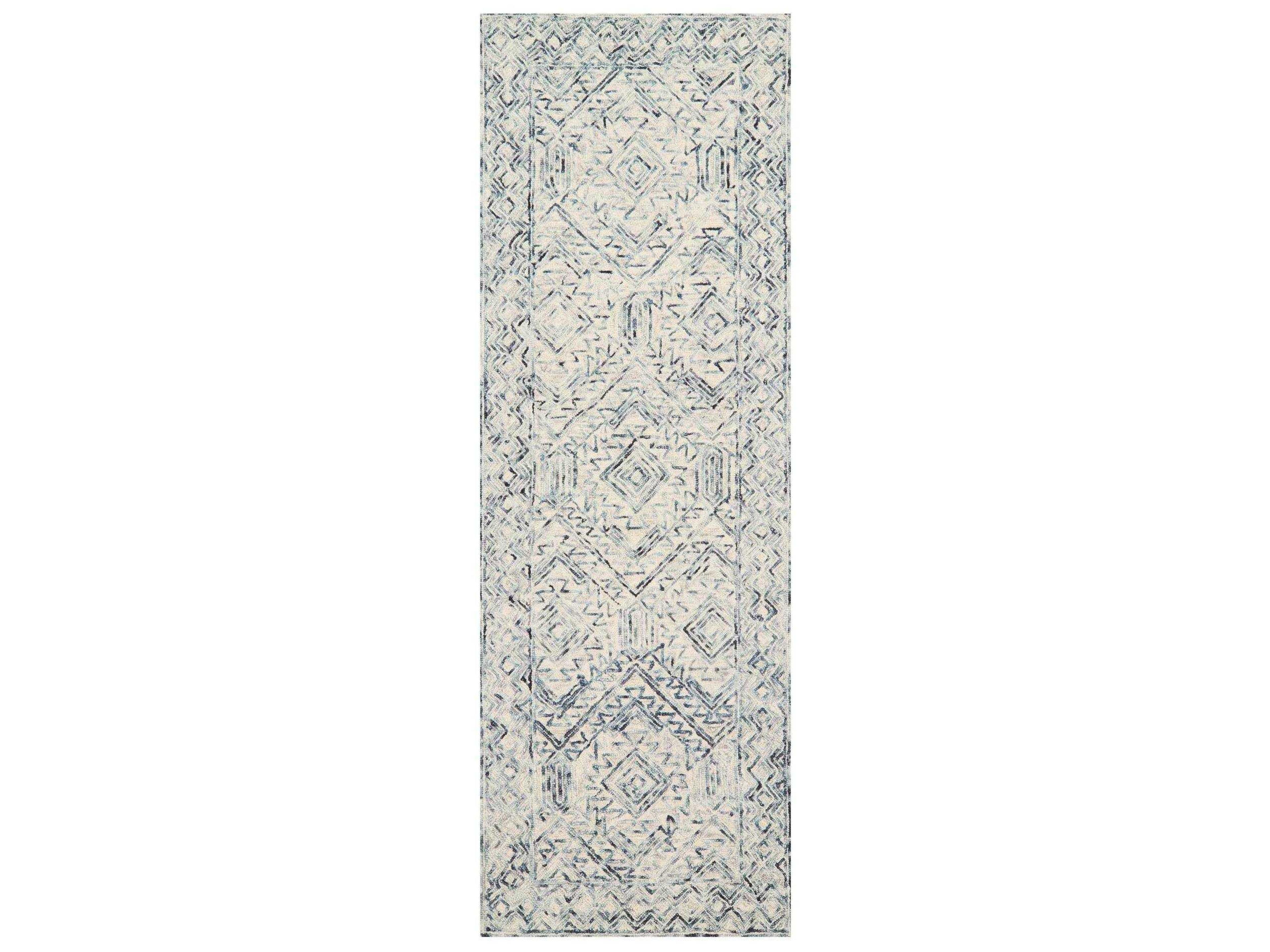 Loloi Rugs Ziva Bordered Runner Area Rug