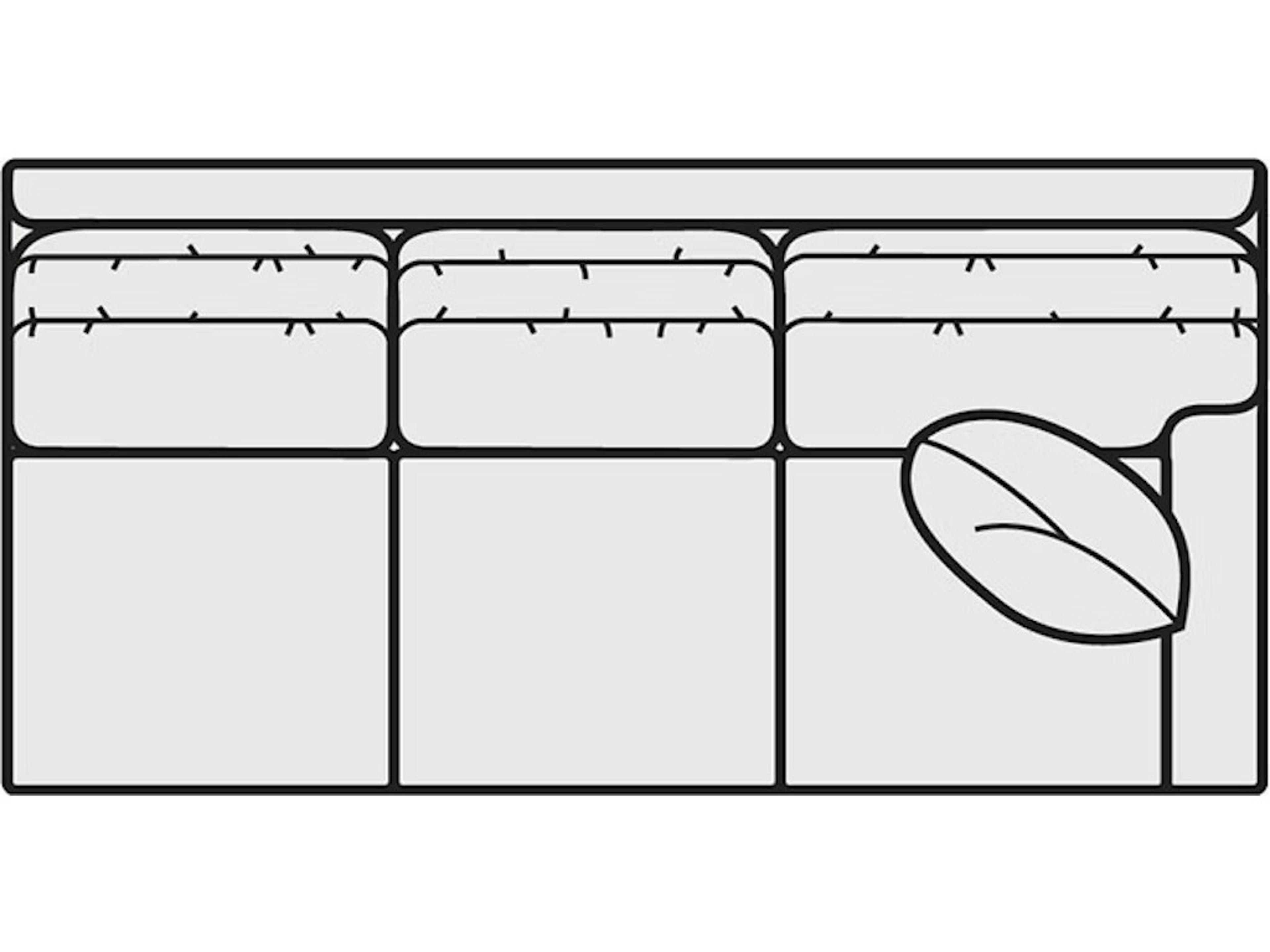 Designer Classics Rt Arm Sofa