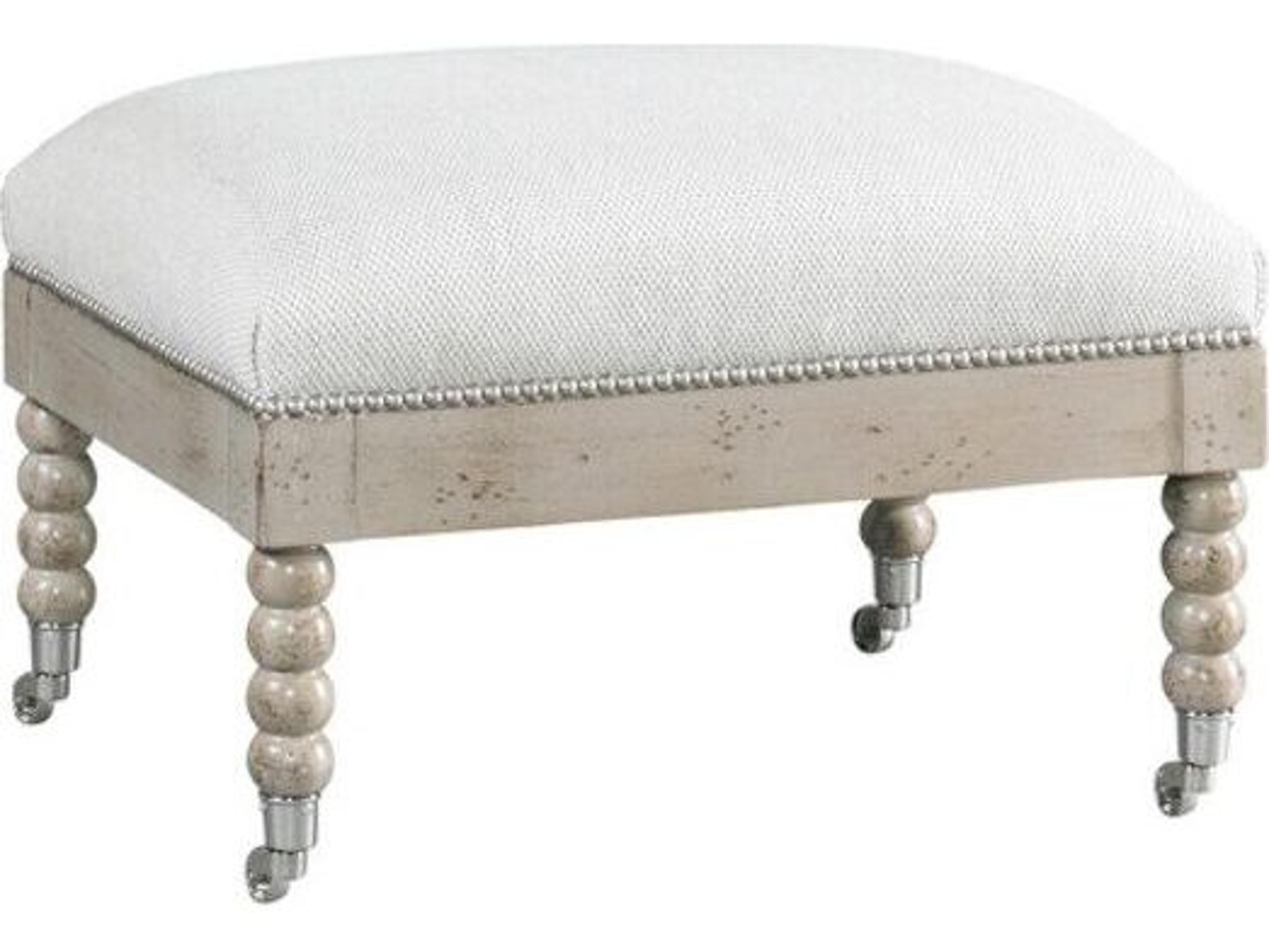 Lillian August Upholstery Jamine Upholstered Ottoman
