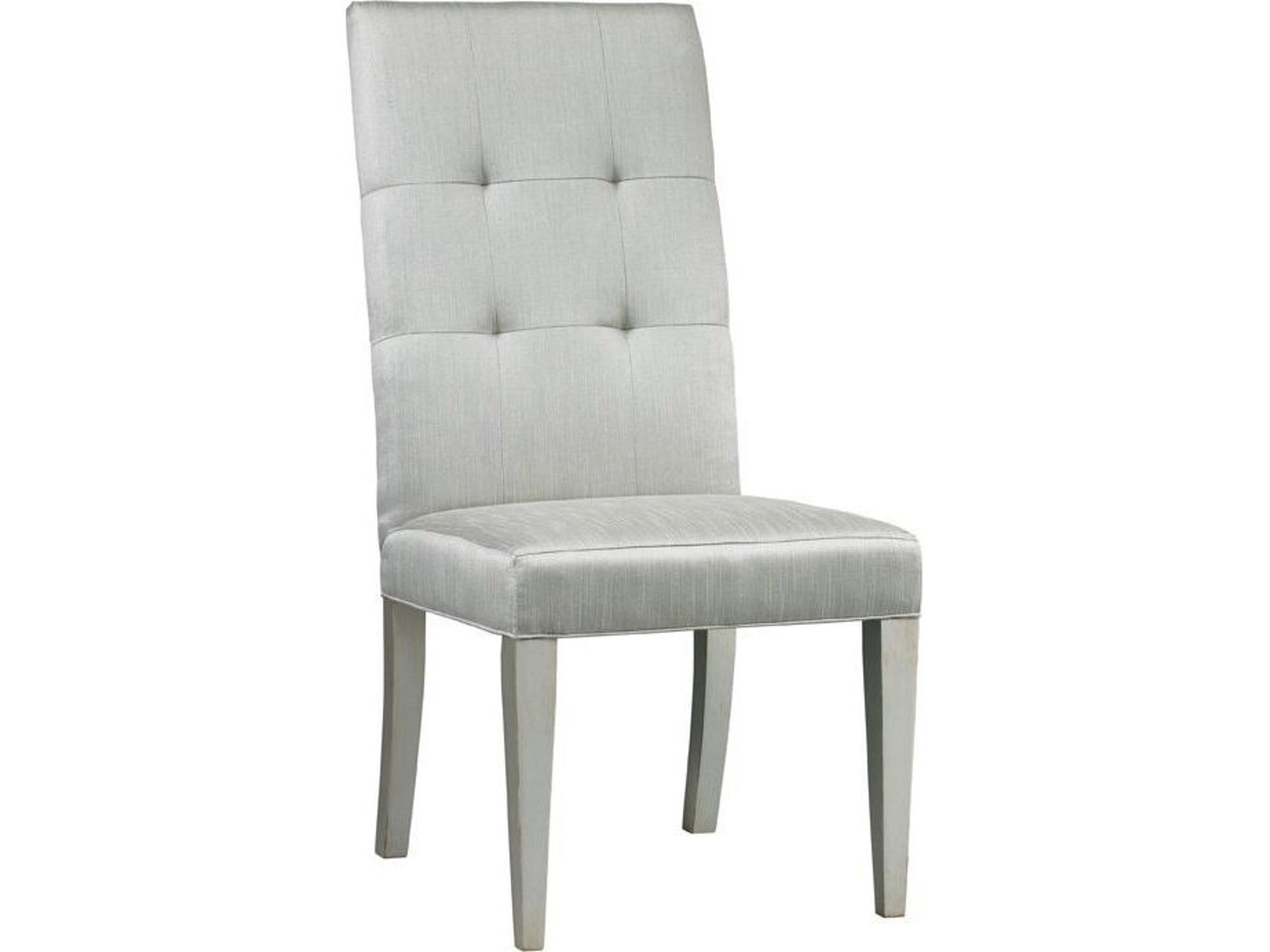 Upholstery Lyle Tufted Walnut Wood Gray Upholstered Side Dining Chair