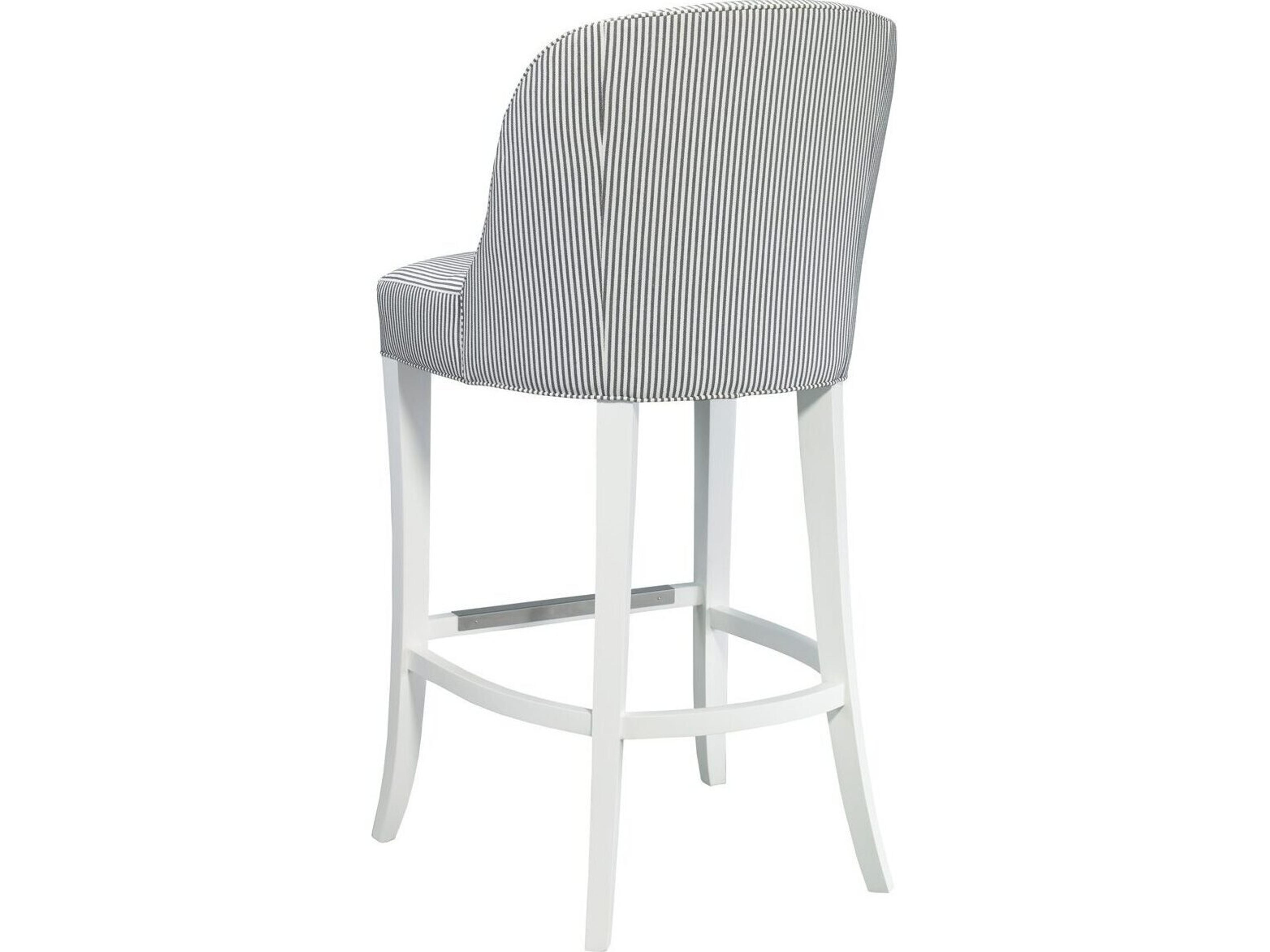 Lillian August Upholstery Elsa Upholstered Dalen Grey Sugar Bar Stool