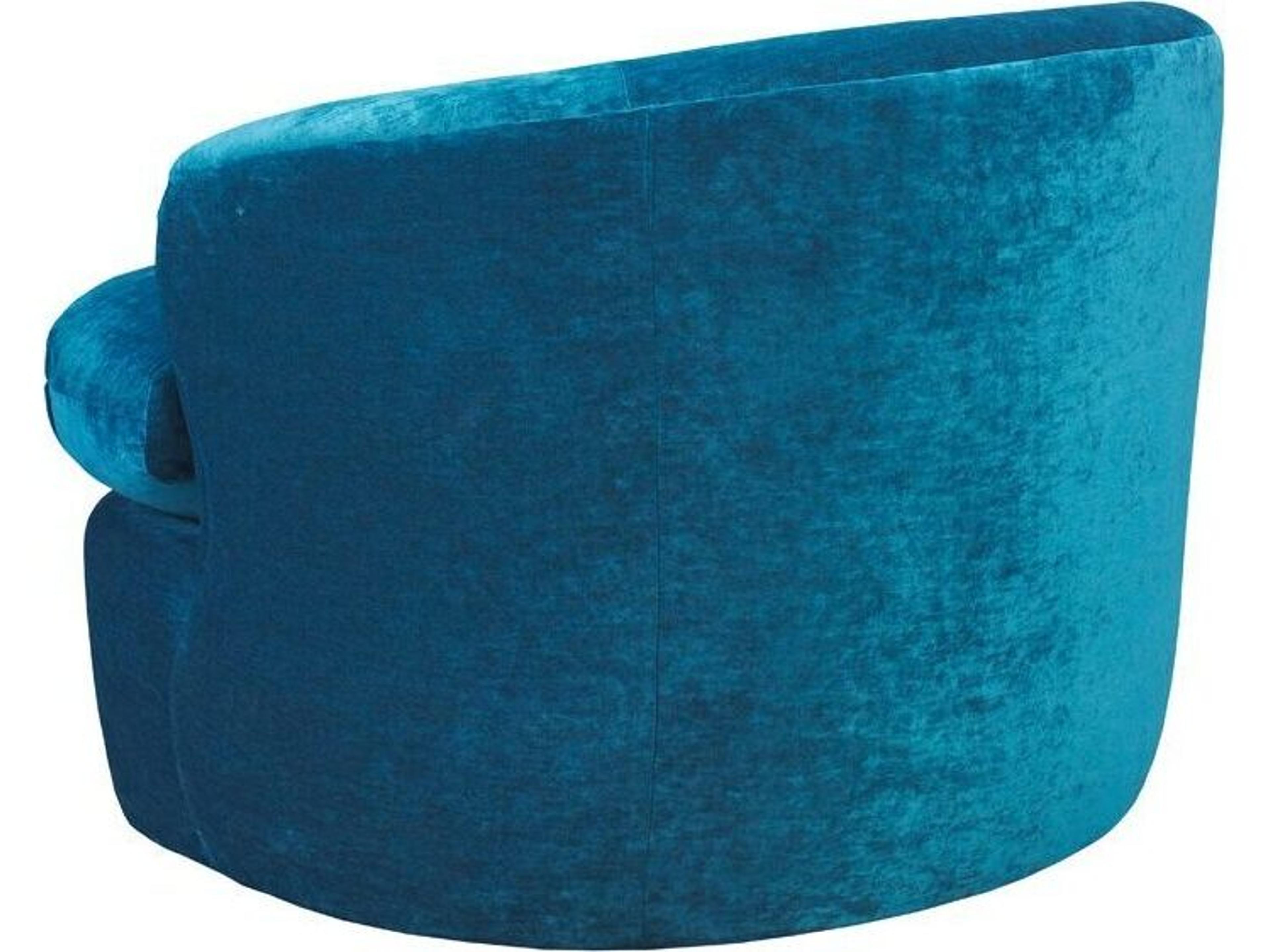 Lillian August Upholstery Giles Swivel Fabric Accent Chair