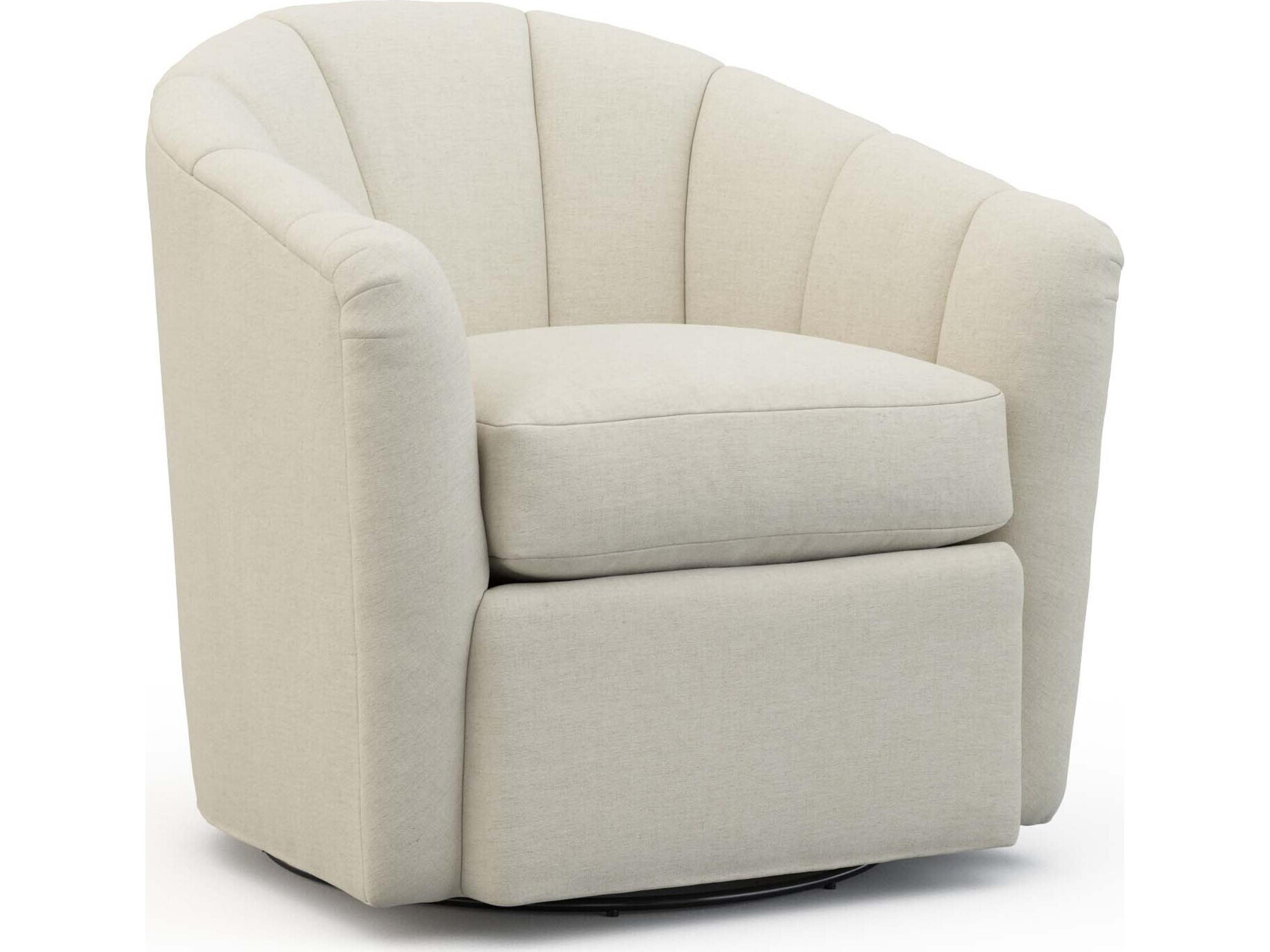 Upholstery Fabric Noah Swivel Accent Chair
