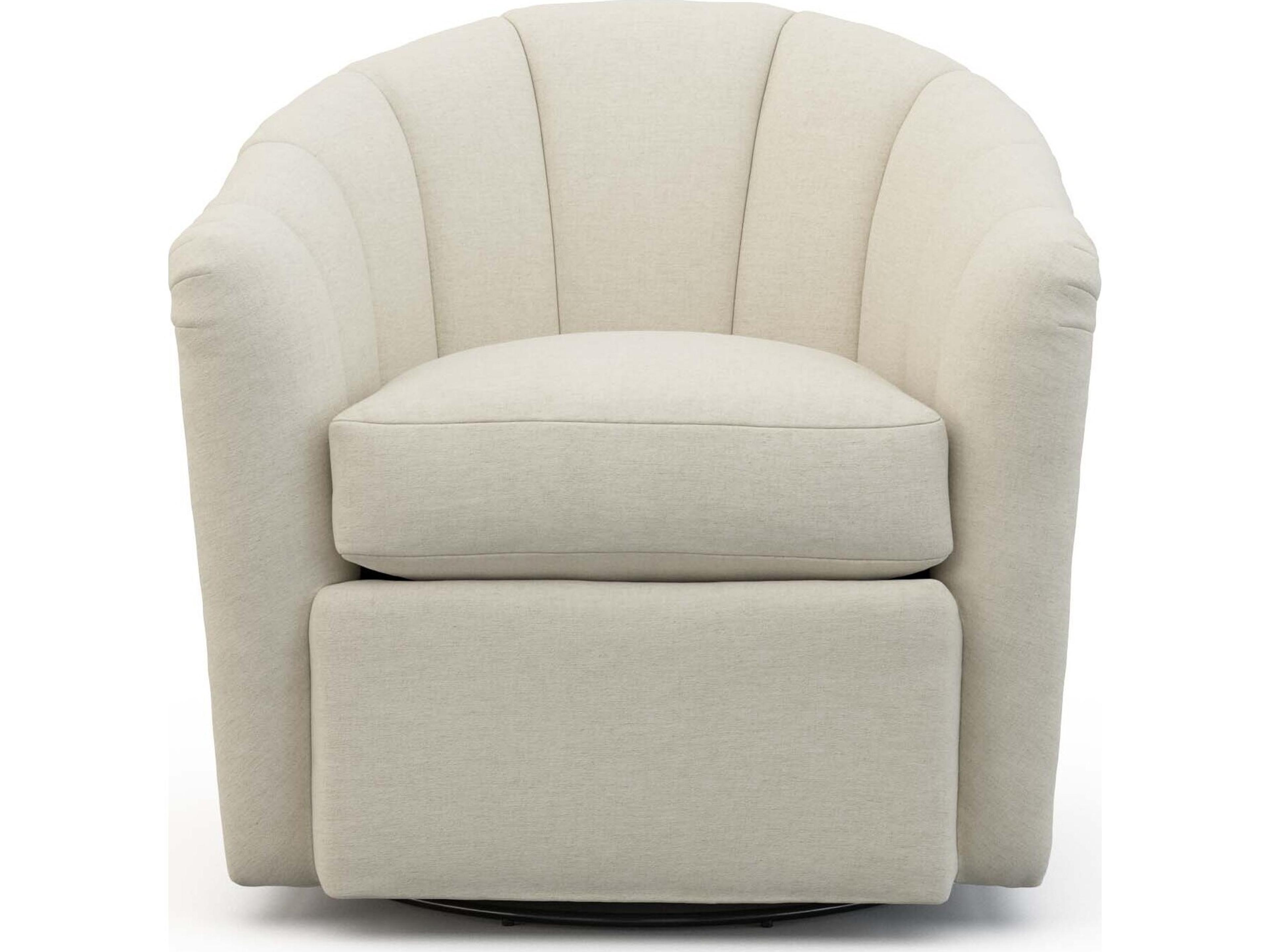 Lillian August Upholstery Fabric Noah Swivel Accent Chair