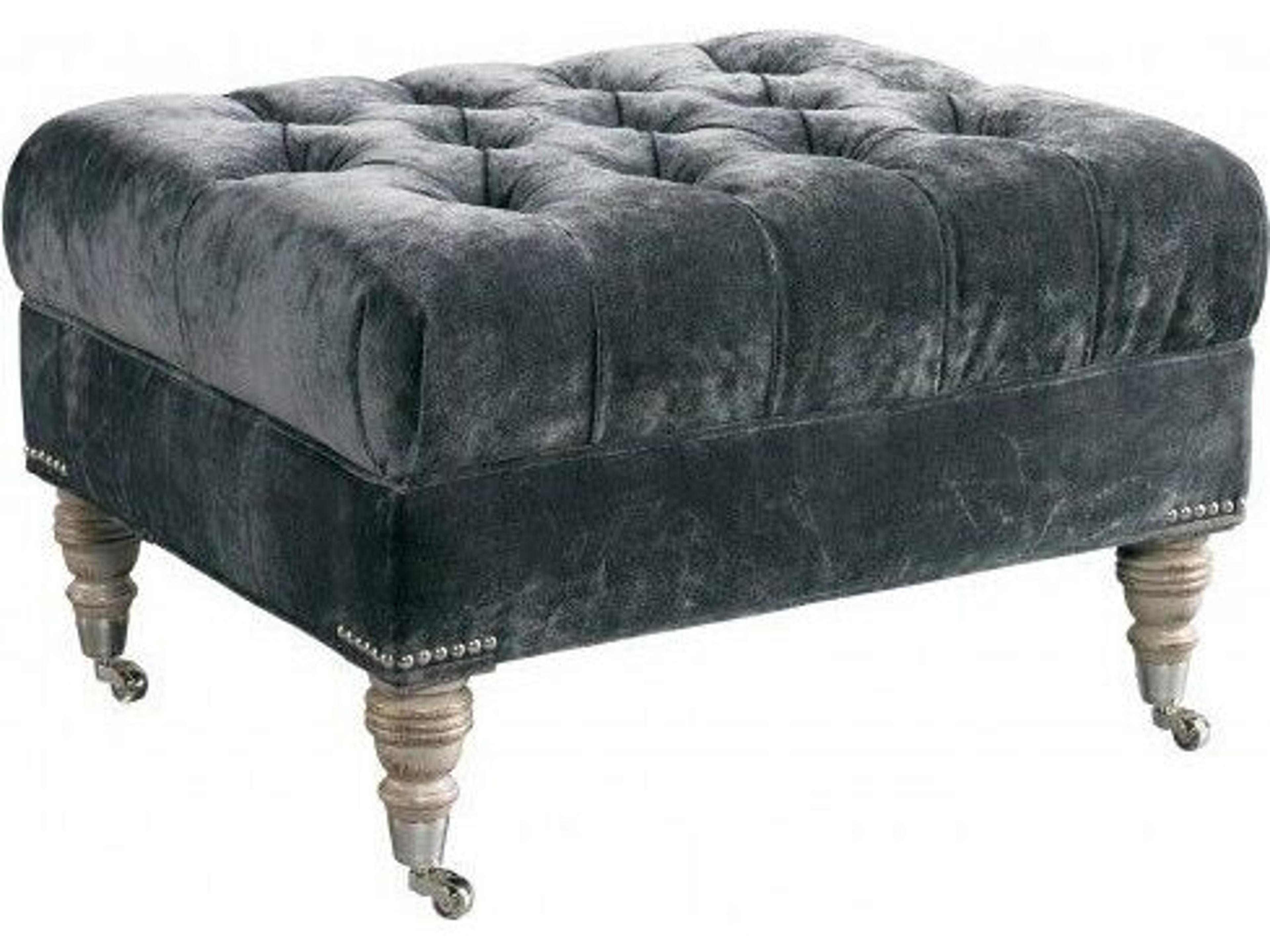 Upholstery Blazer Upholstered Tufted Ottoman