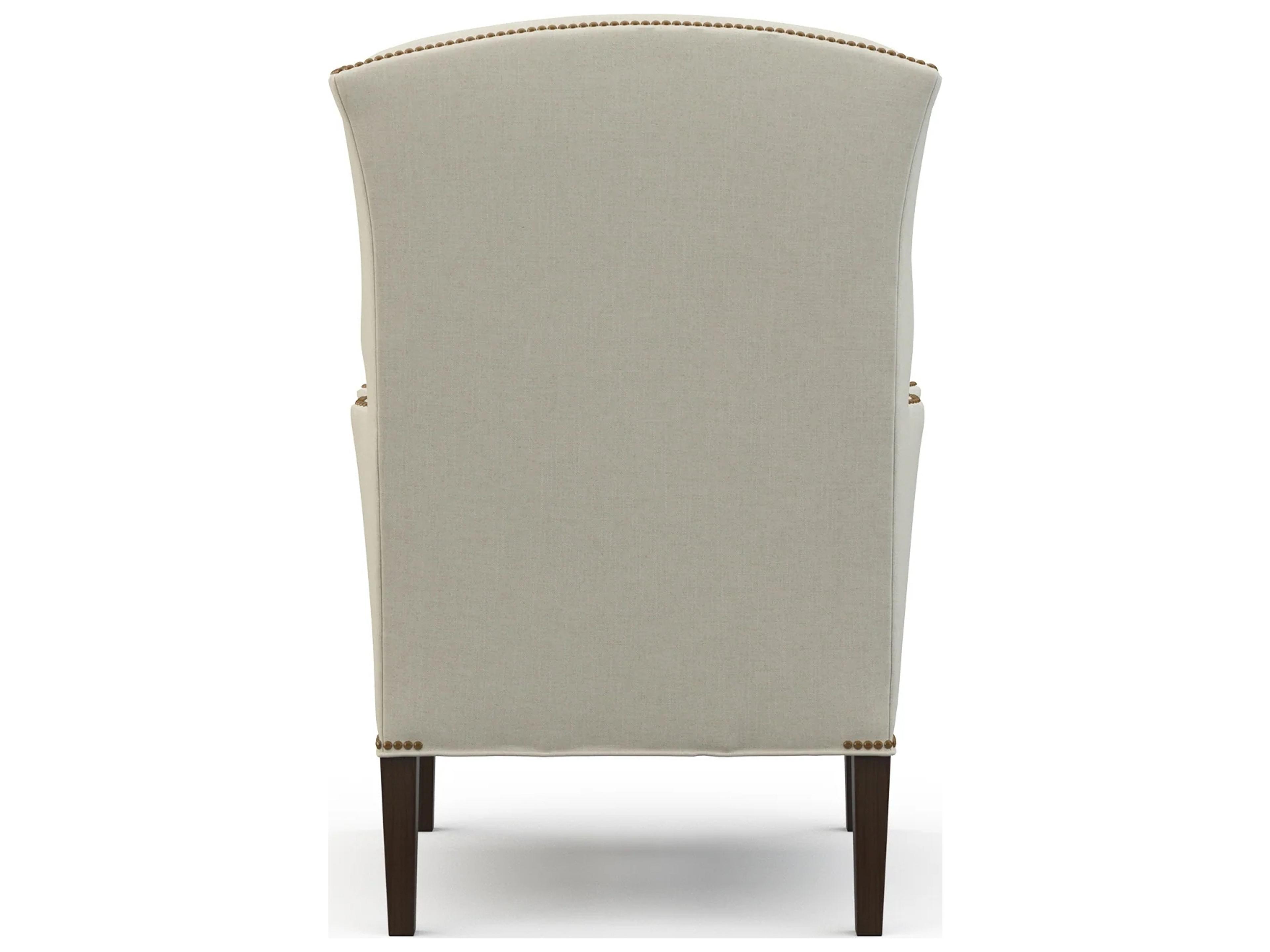 Lillian August Upholstery Fabric Edwardian Accent Chair