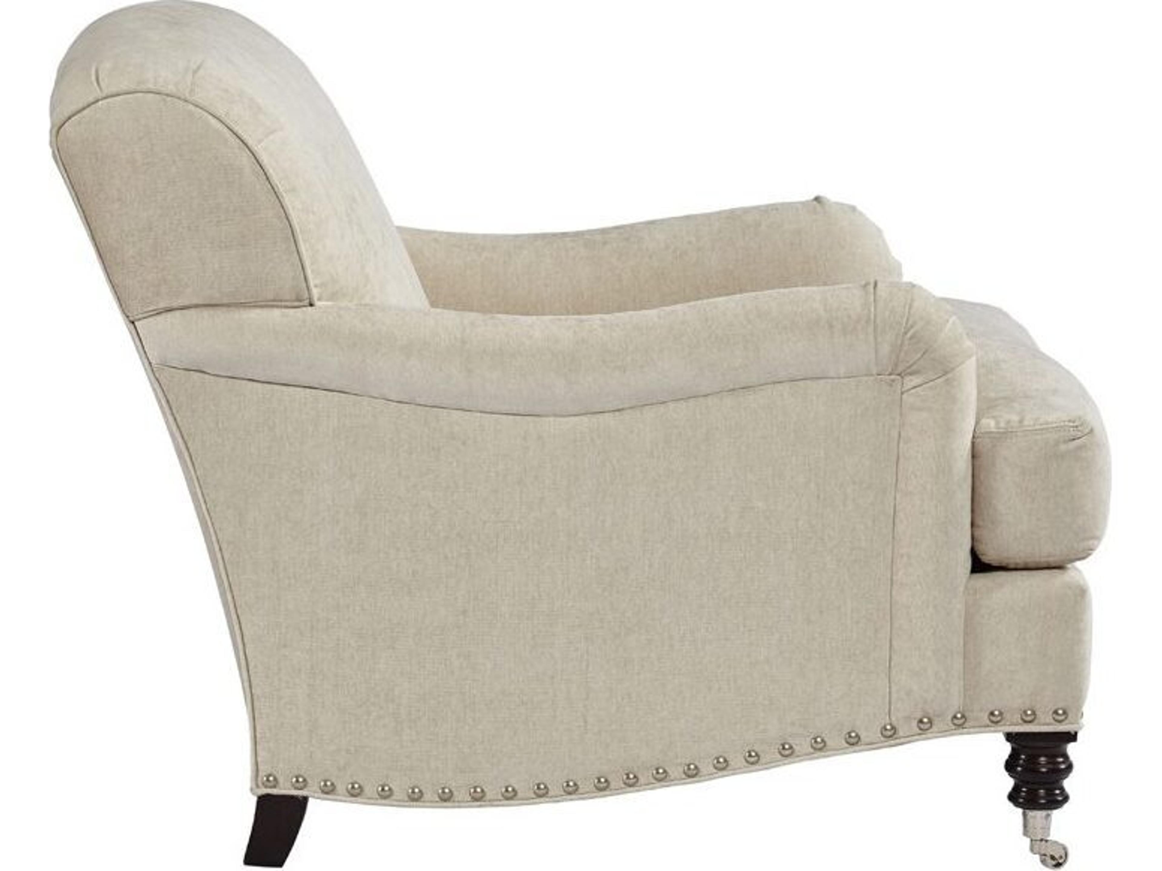 Lillian August Upholstery Albert Rolling Fabric Accent Chair
