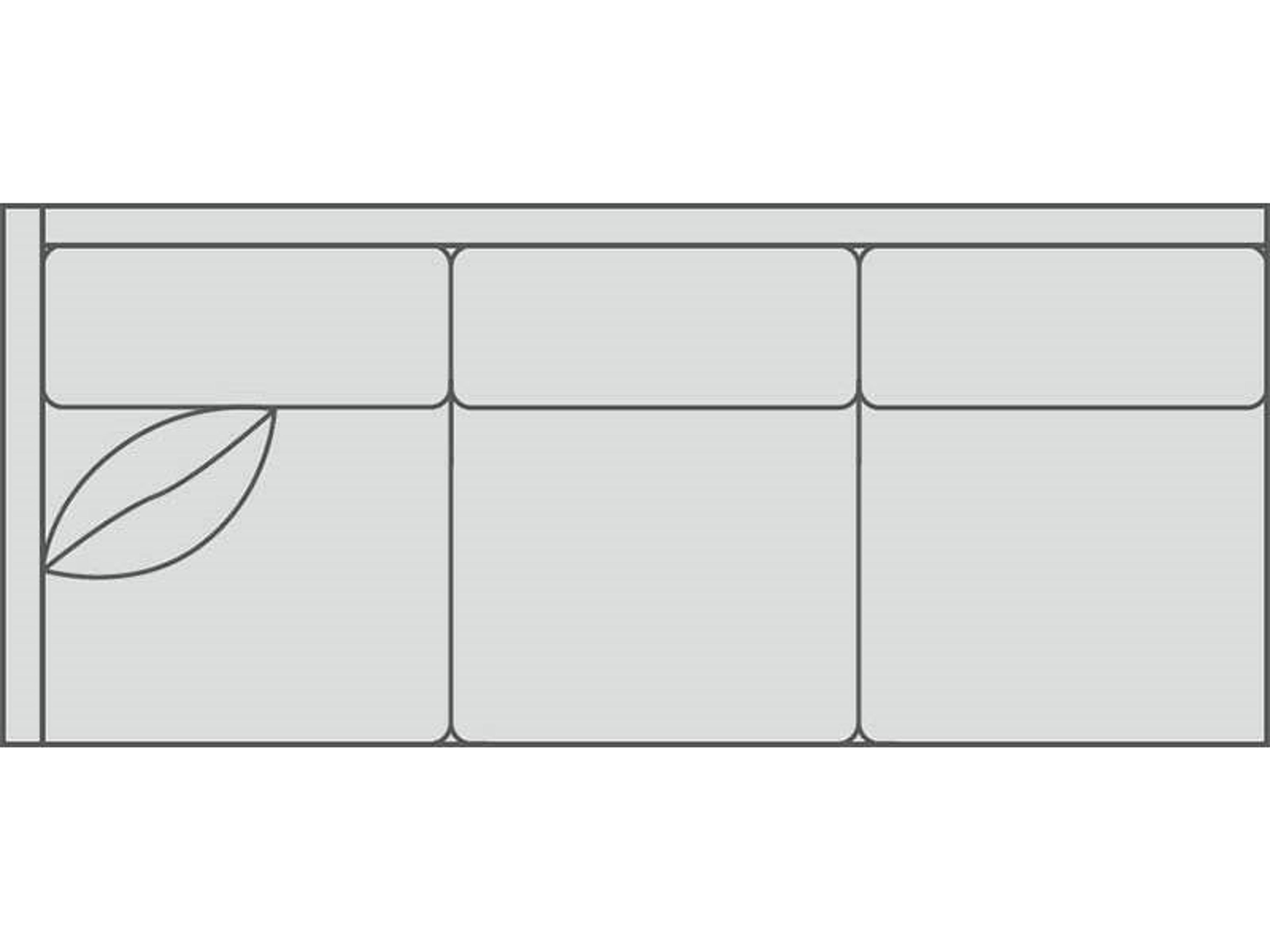 Nelson Left Arm Sofa