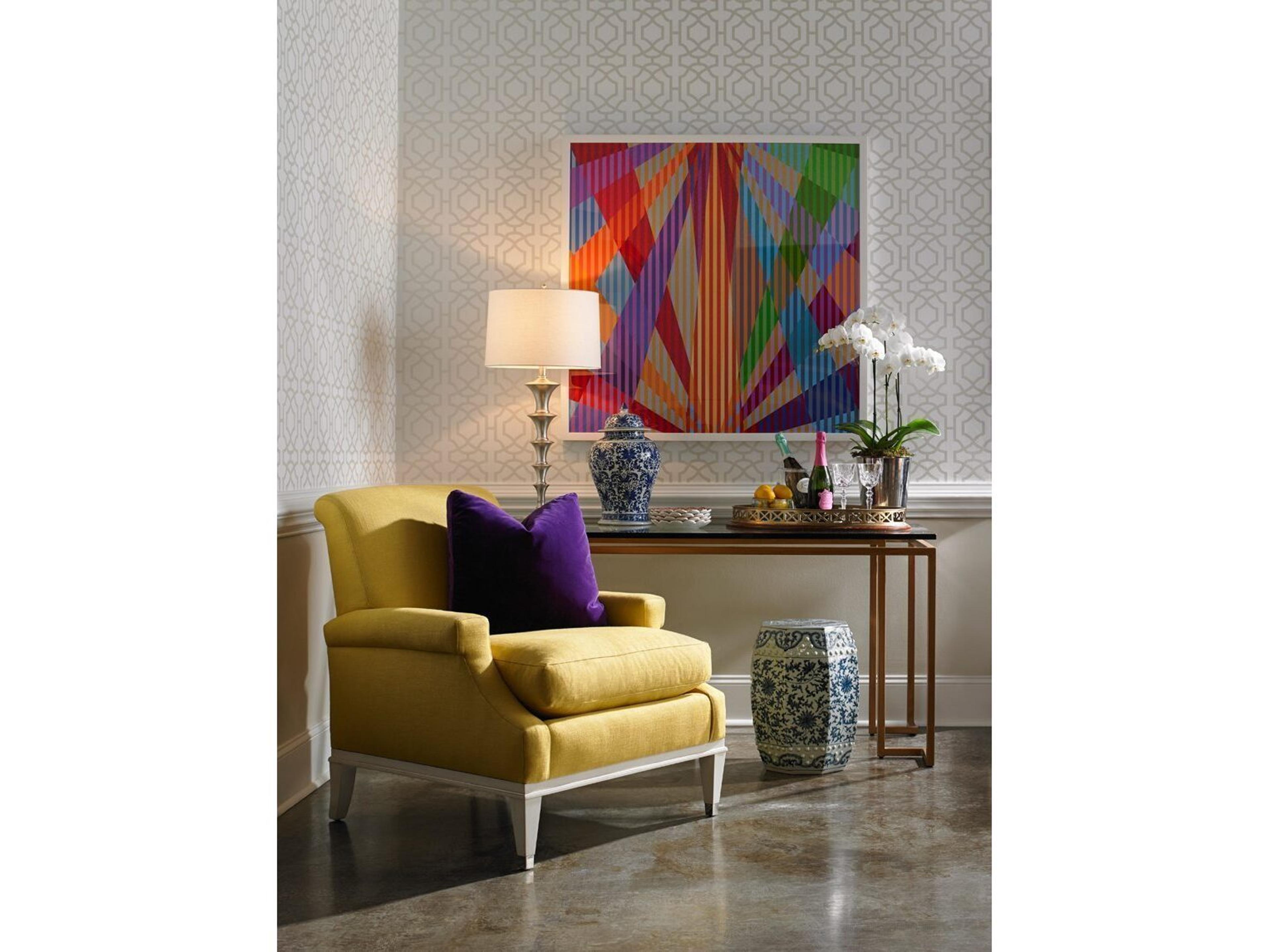 Lillian August Upholstery Keats Fabric Accent Chair