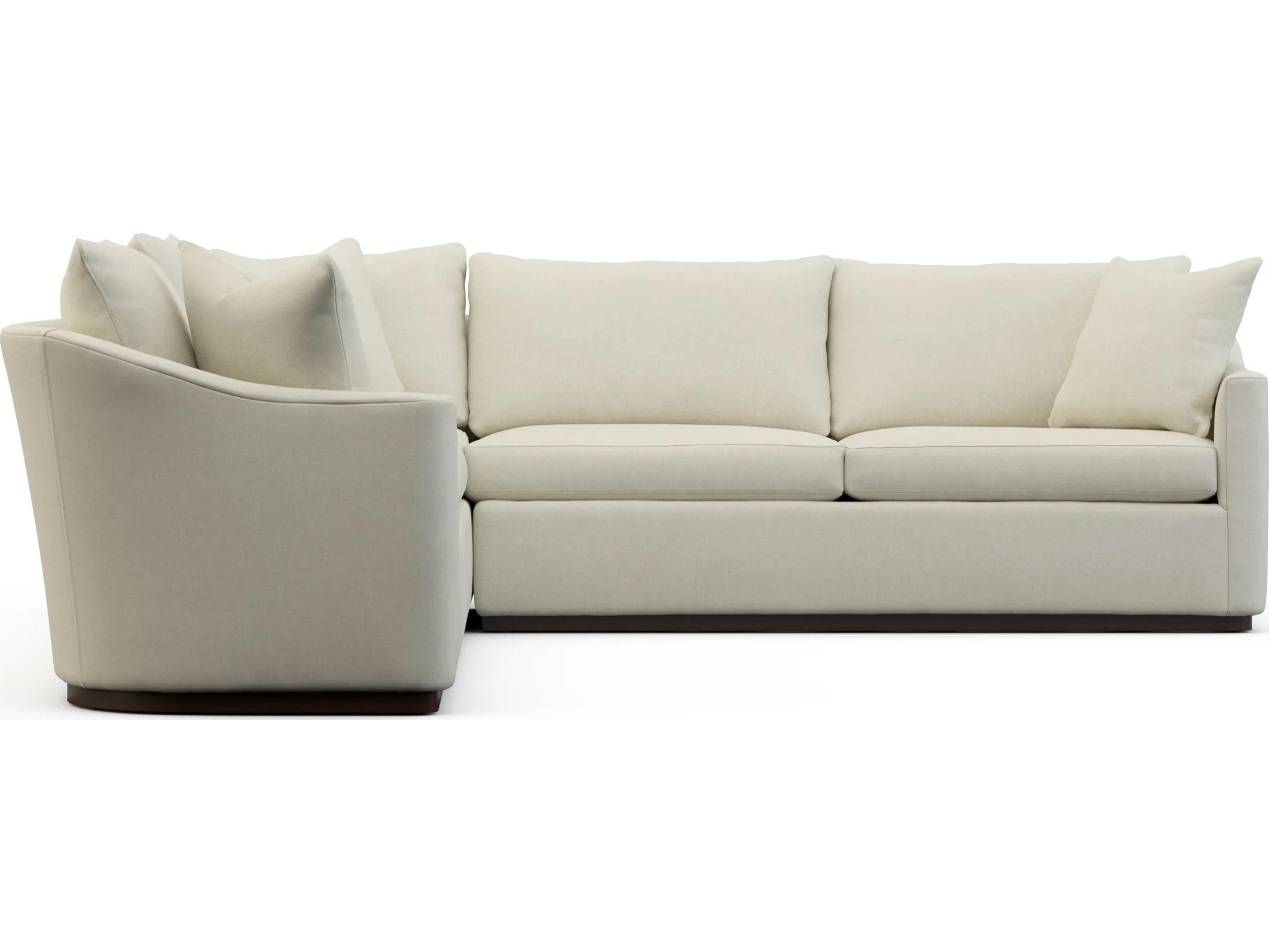 Lillian August Upholstery Fabric Kira Left Arm Sofa