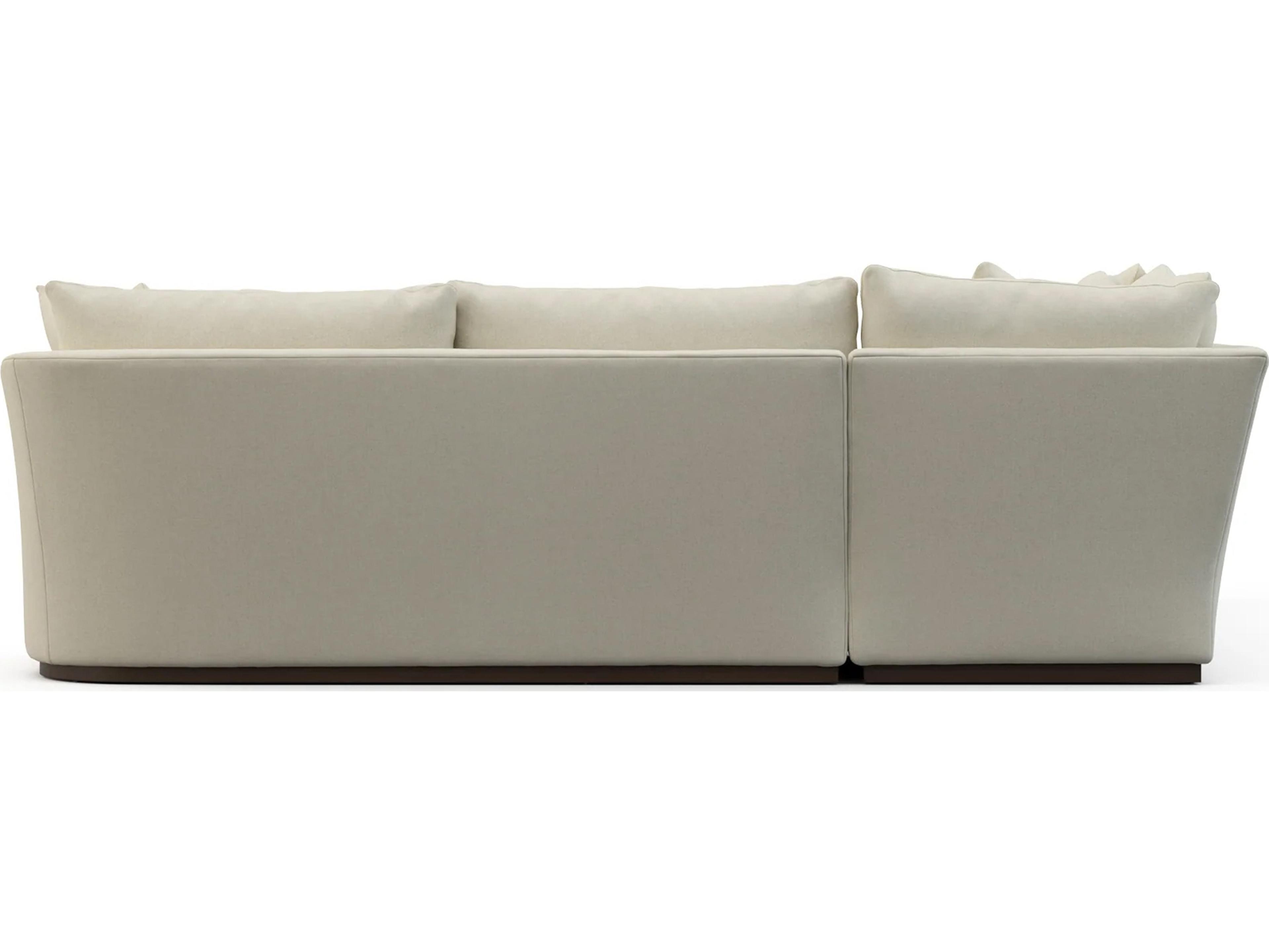 Lillian August Upholstery Fabric Kira Left Arm Sofa