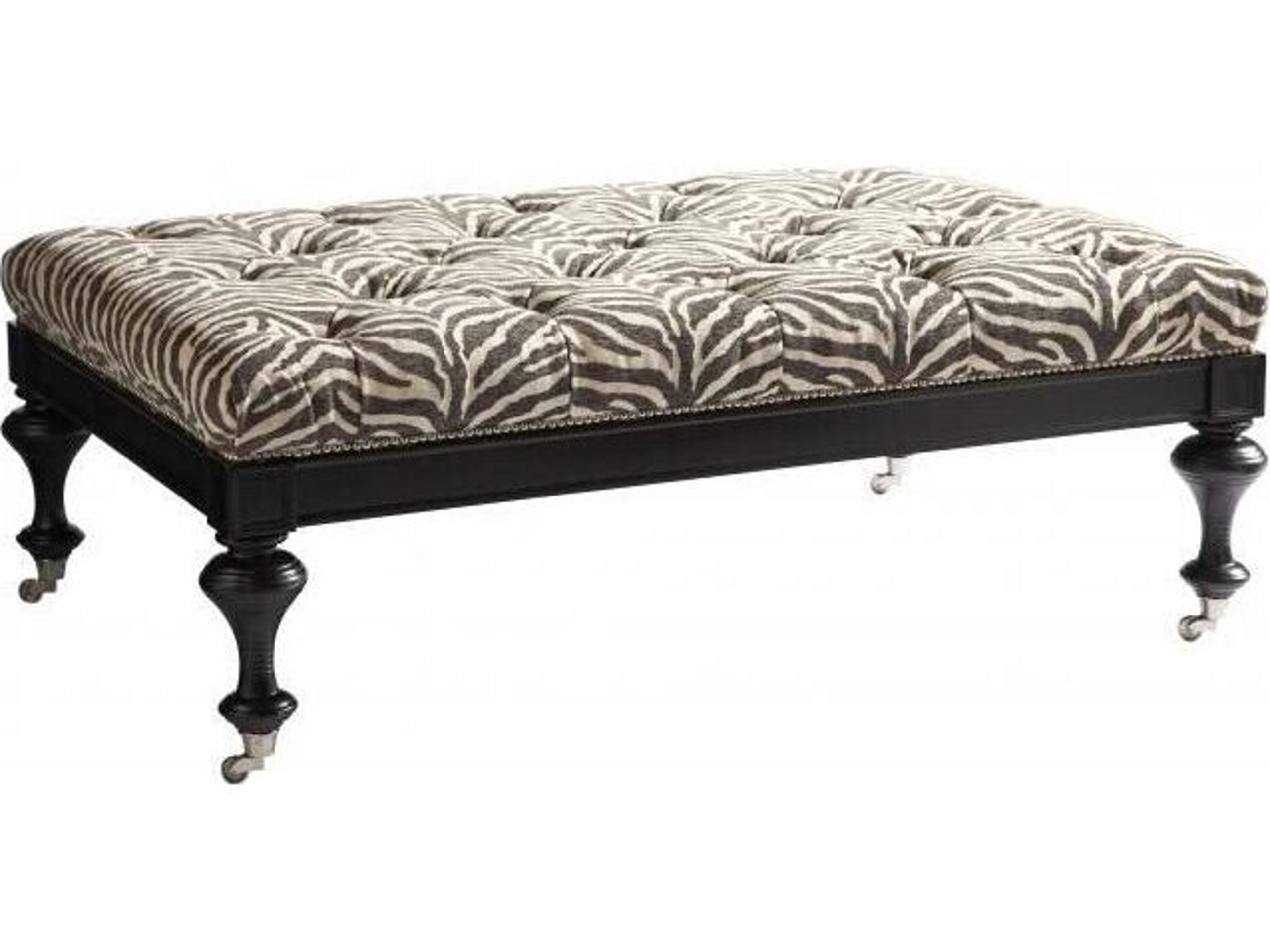 Upholstery Albany Upholstered Tufted Ottoman
