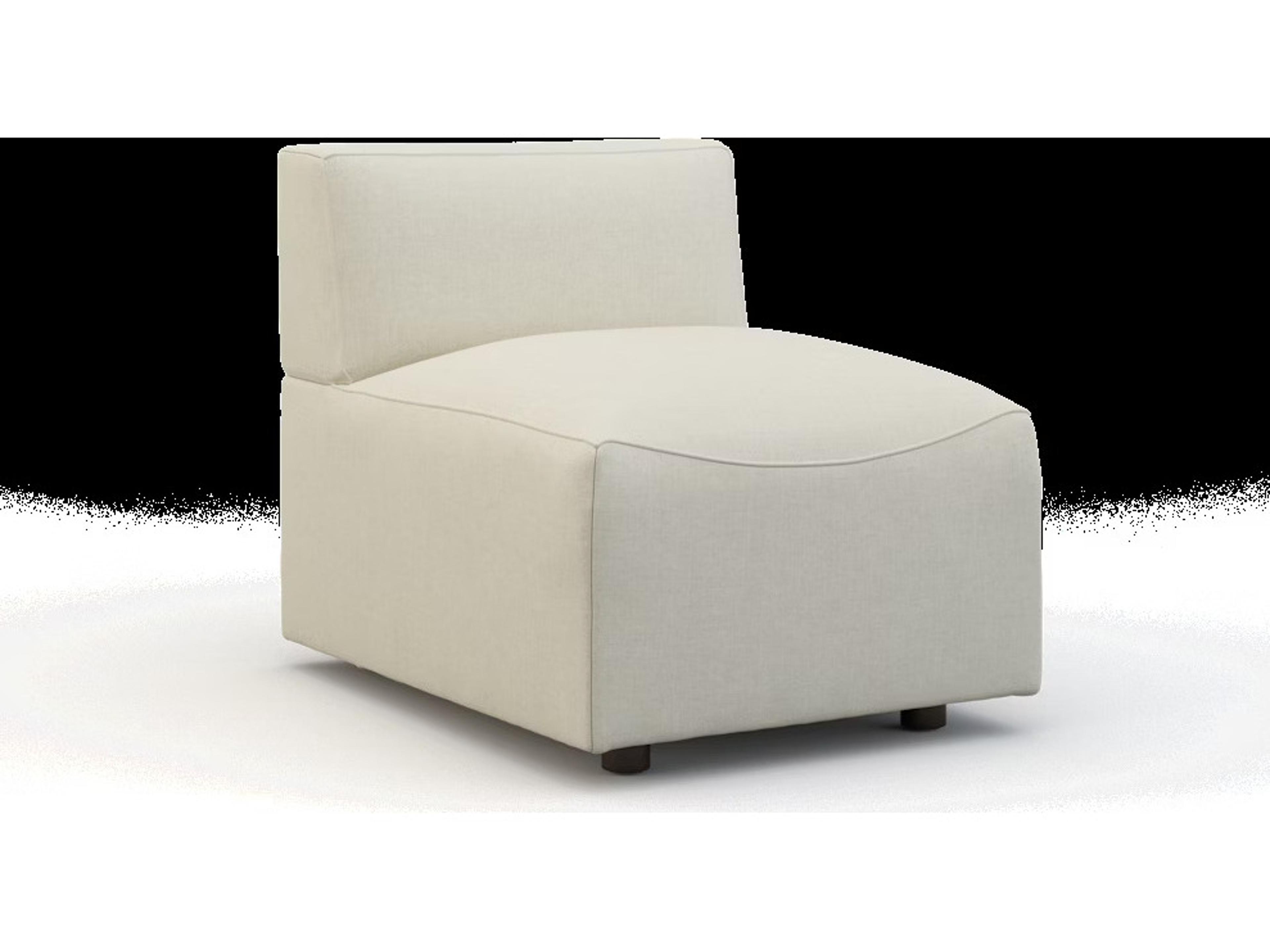 Upholstery Fabric Austin Armless Modular Chair