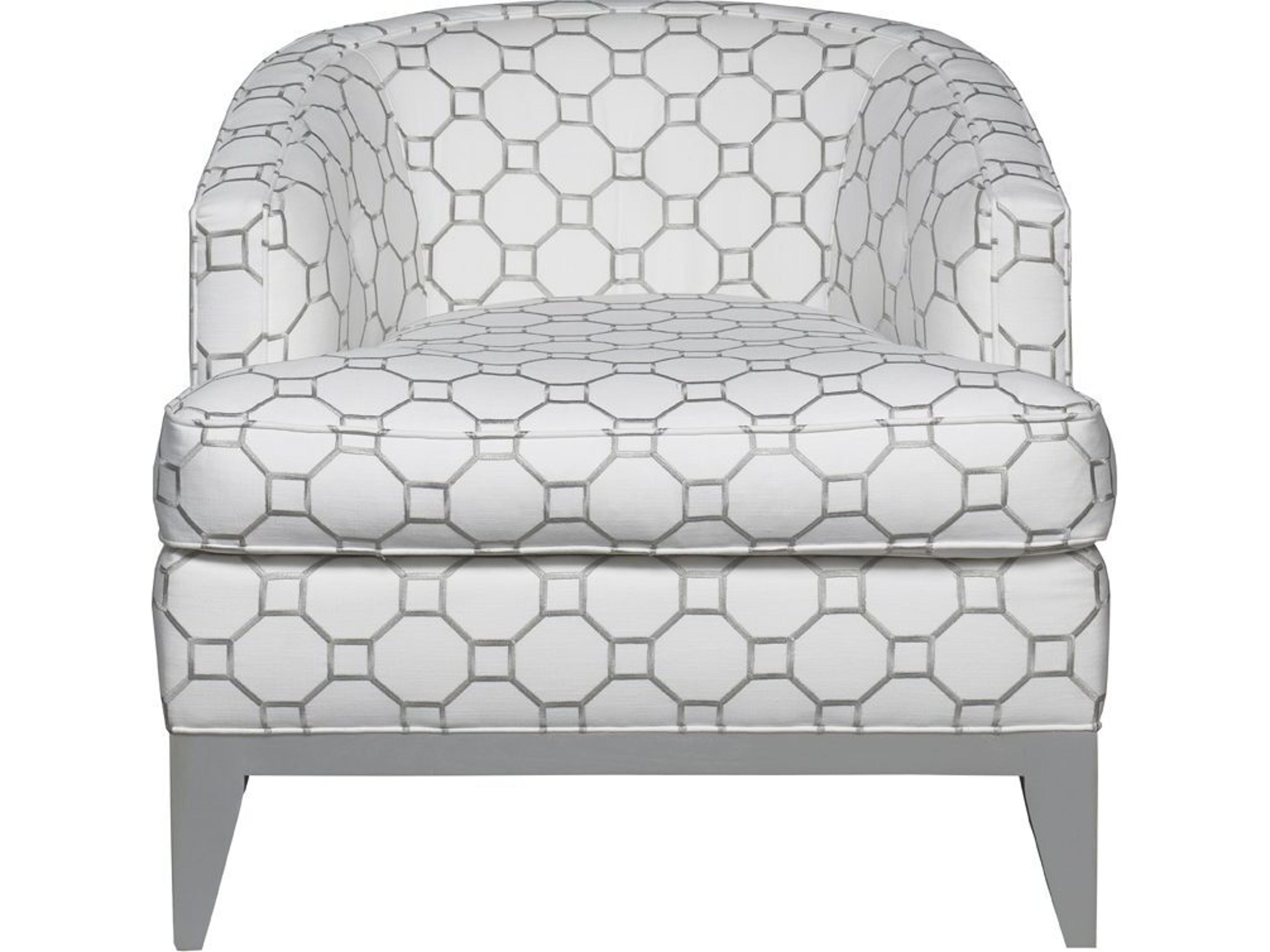 Lillian August Upholstery Leather Caroline Accent Chair