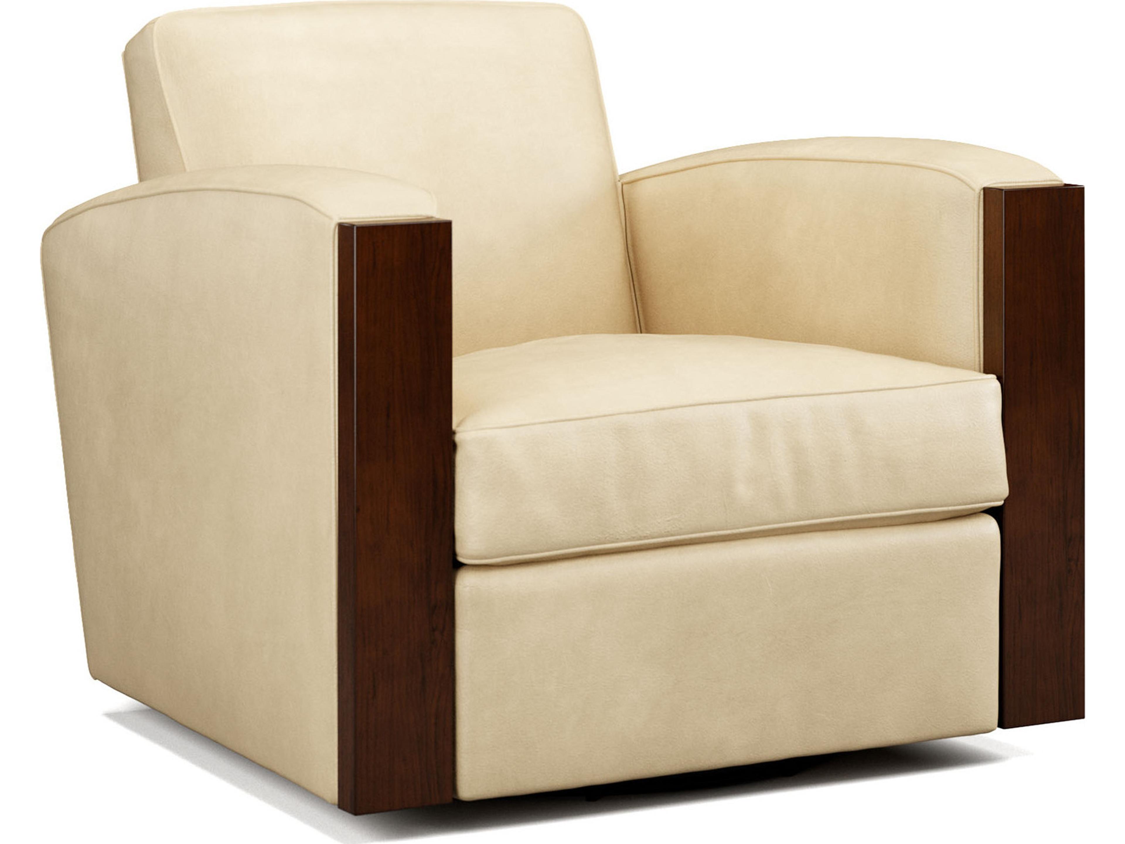 Upholstery Leather Marcel Accent Chair