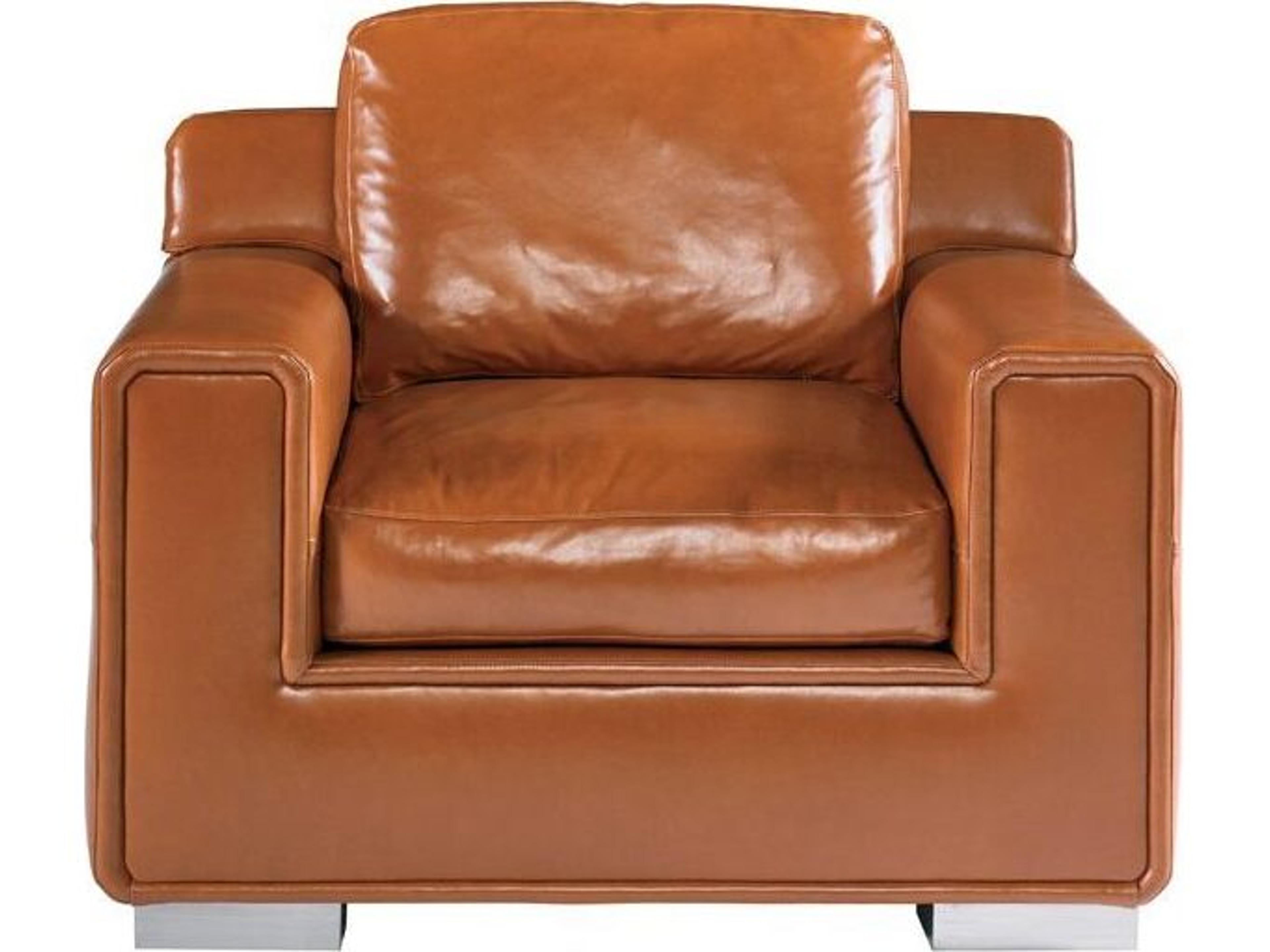 Lillian August Upholstery Leather Club Chair
